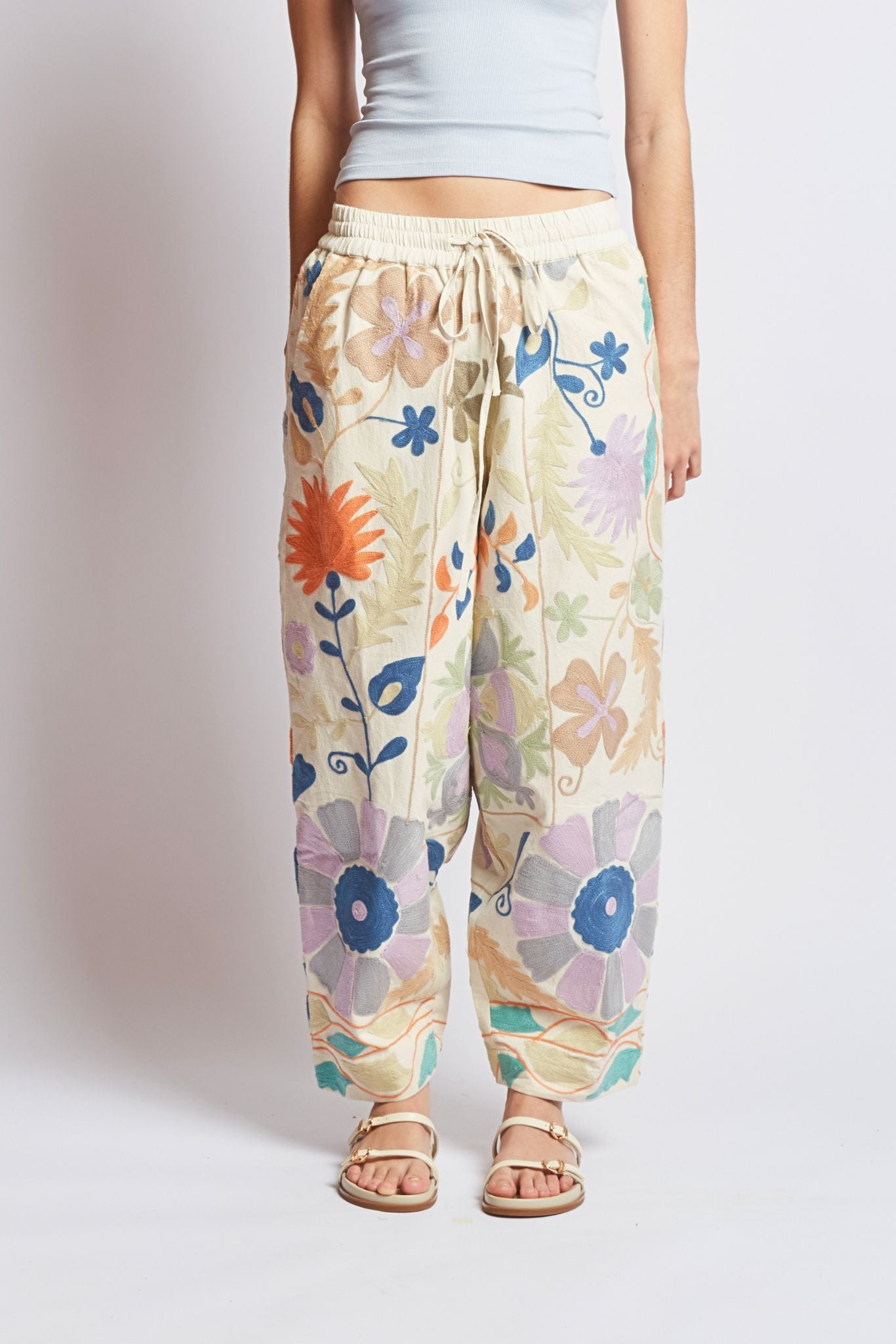 MARKET PANTS | GARDEN MOSAIC