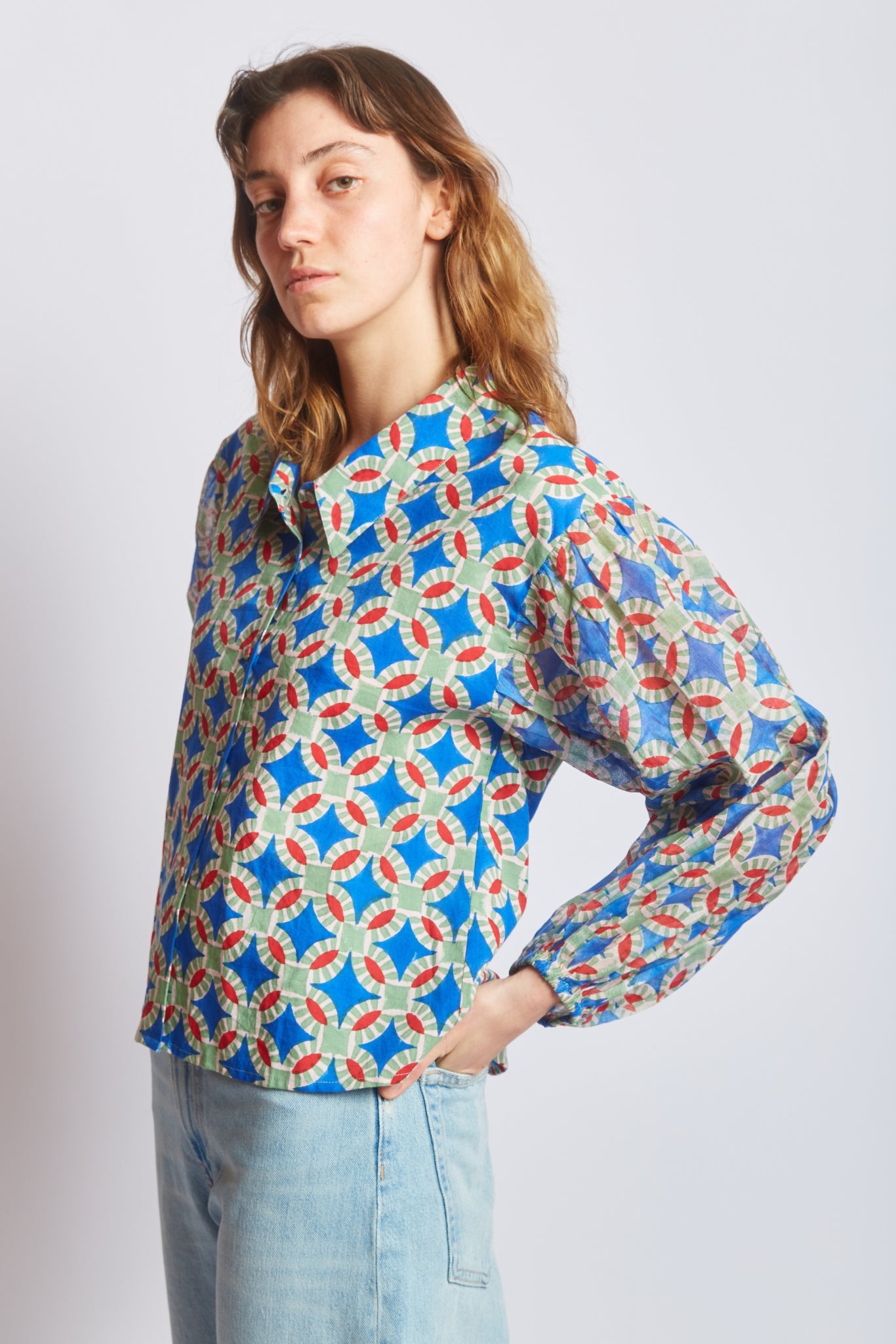 CAMILA SHIRT | TULUM PRINT