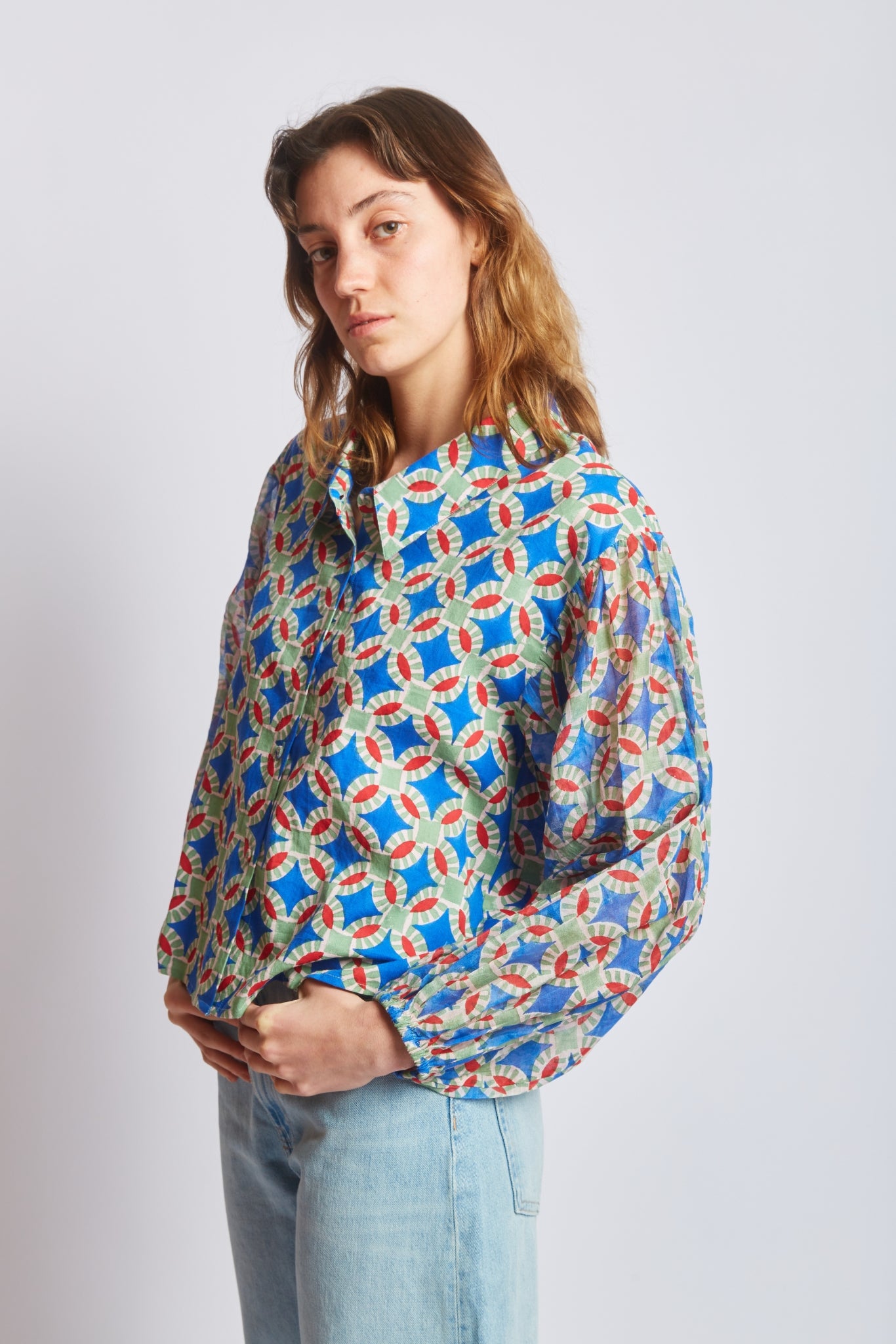 CAMILA SHIRT | TULUM PRINT