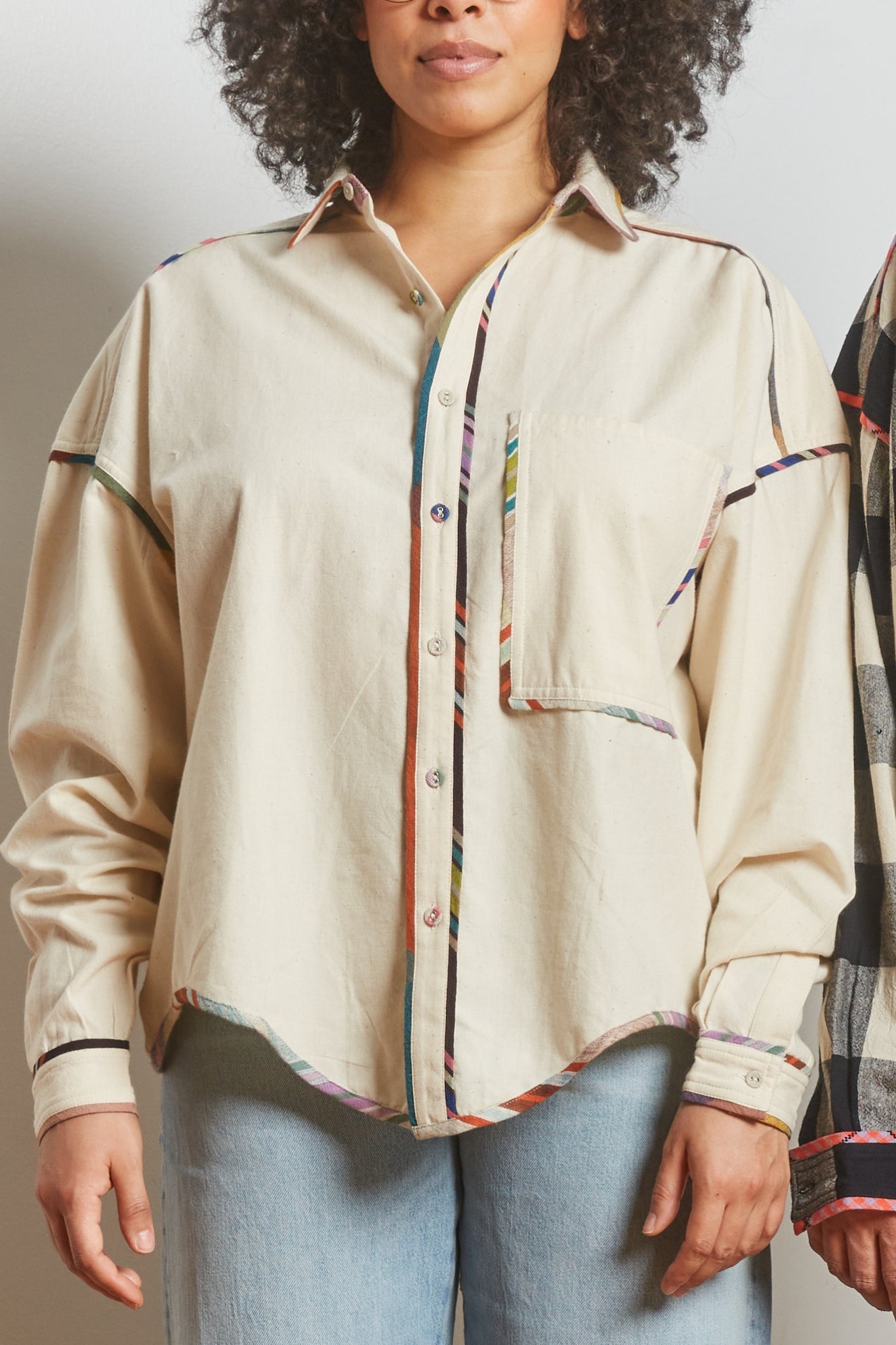 ARTIST SHIRT | IVORY MULTI