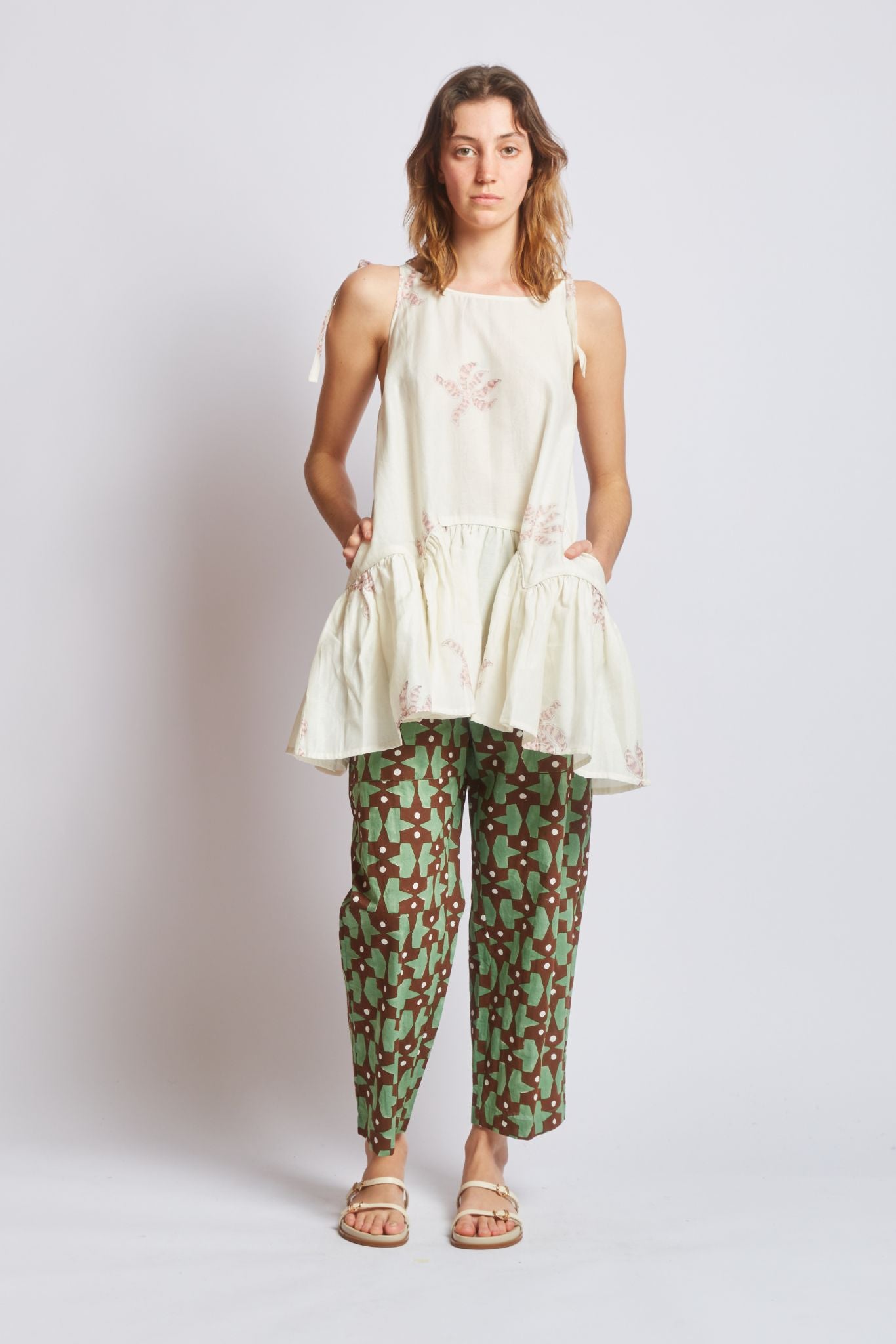 JADE TUNIC | MAGNOLIA PRINT