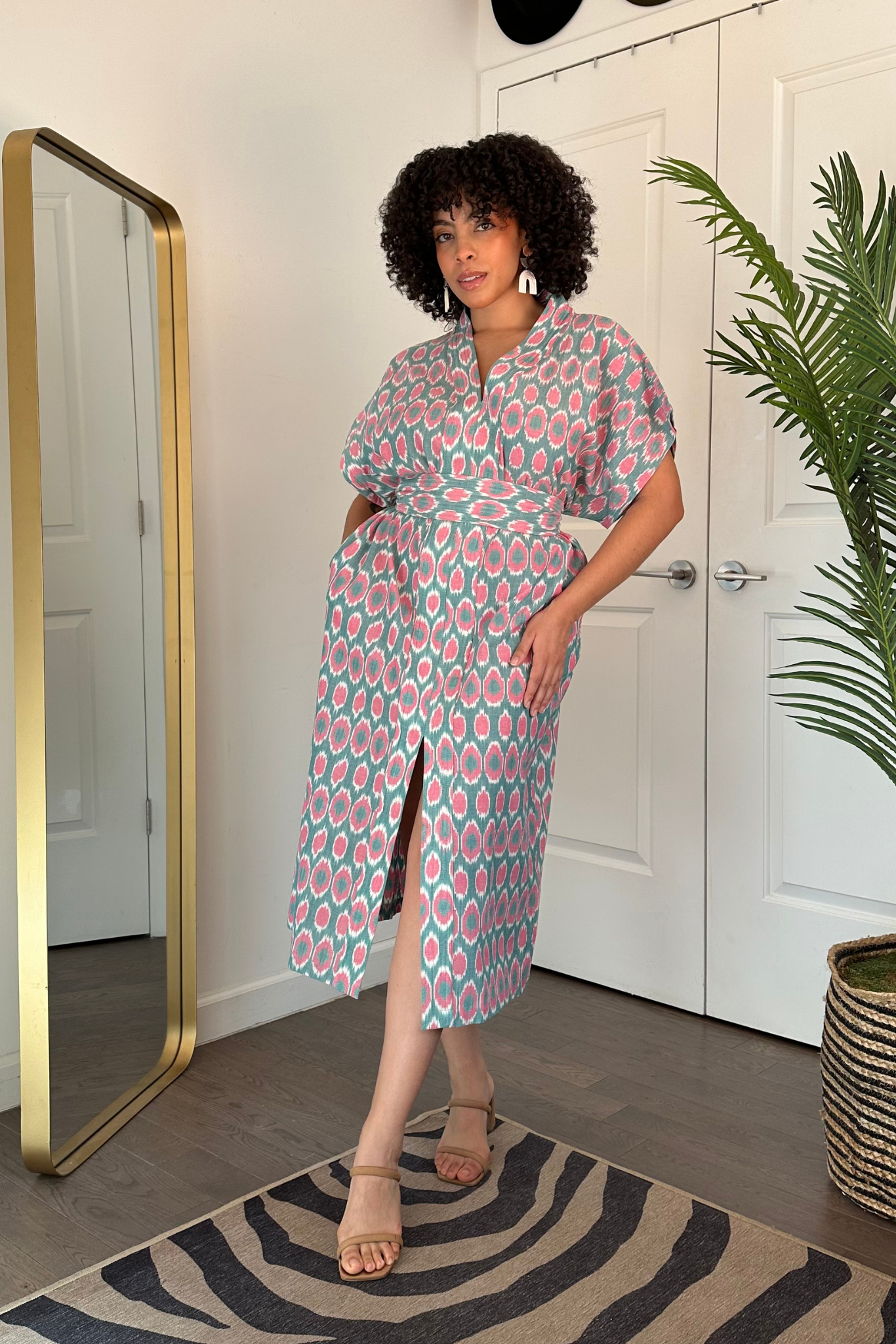 NAYA KAFTAN DRESS | SPRING IKAT