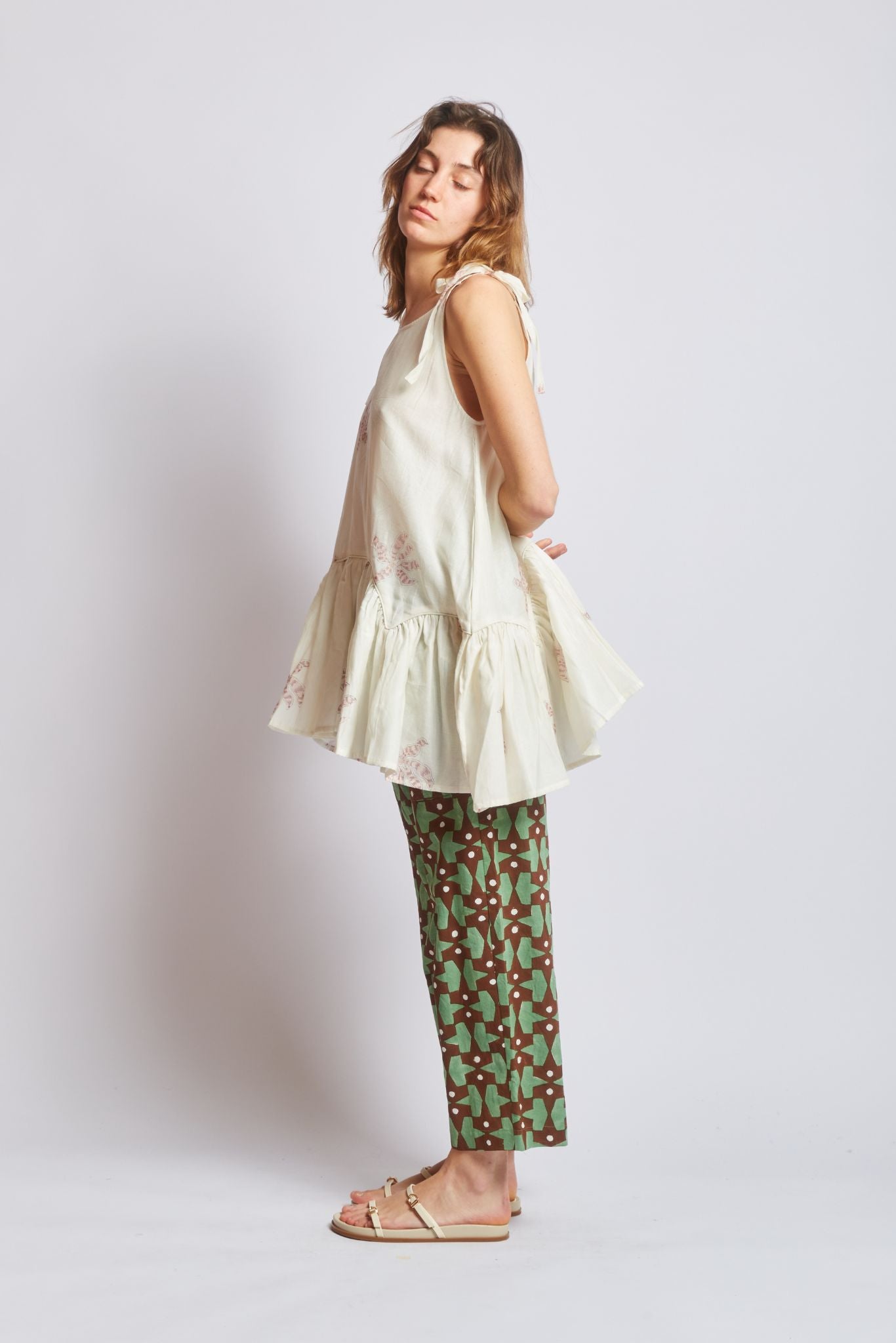 JADE TUNIC | MAGNOLIA PRINT
