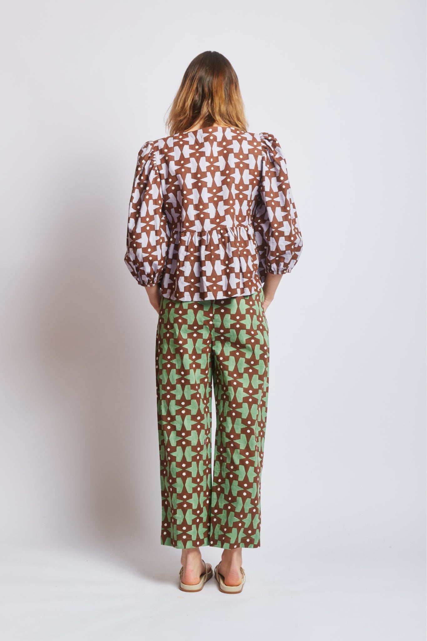 PHOEBE PANTS | PACMAN PRINT