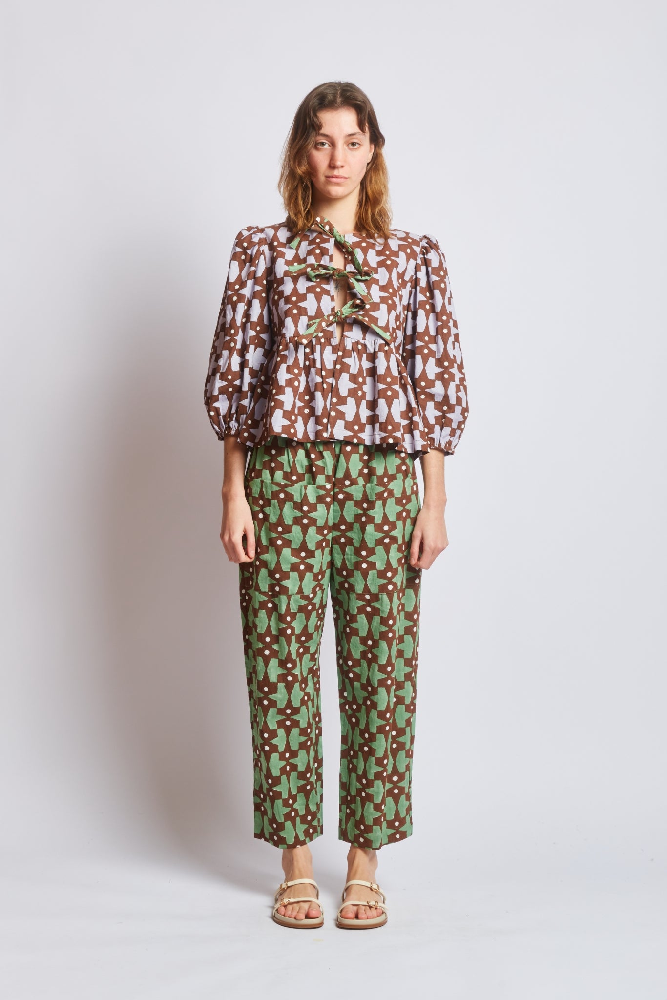 PHOEBE PANTS | PACMAN PRINT
