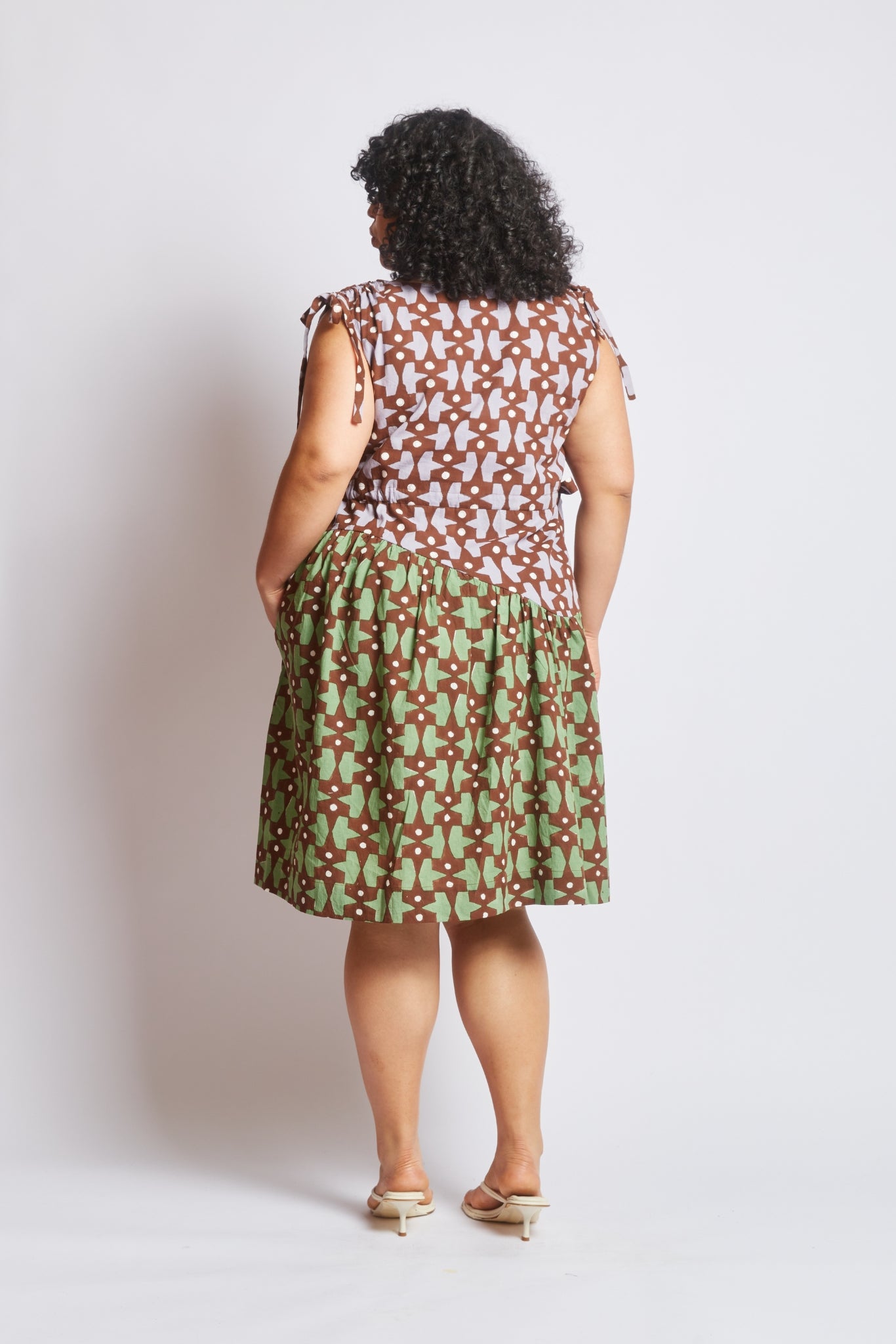 ATHENA DRESS | PACMAN PRINT