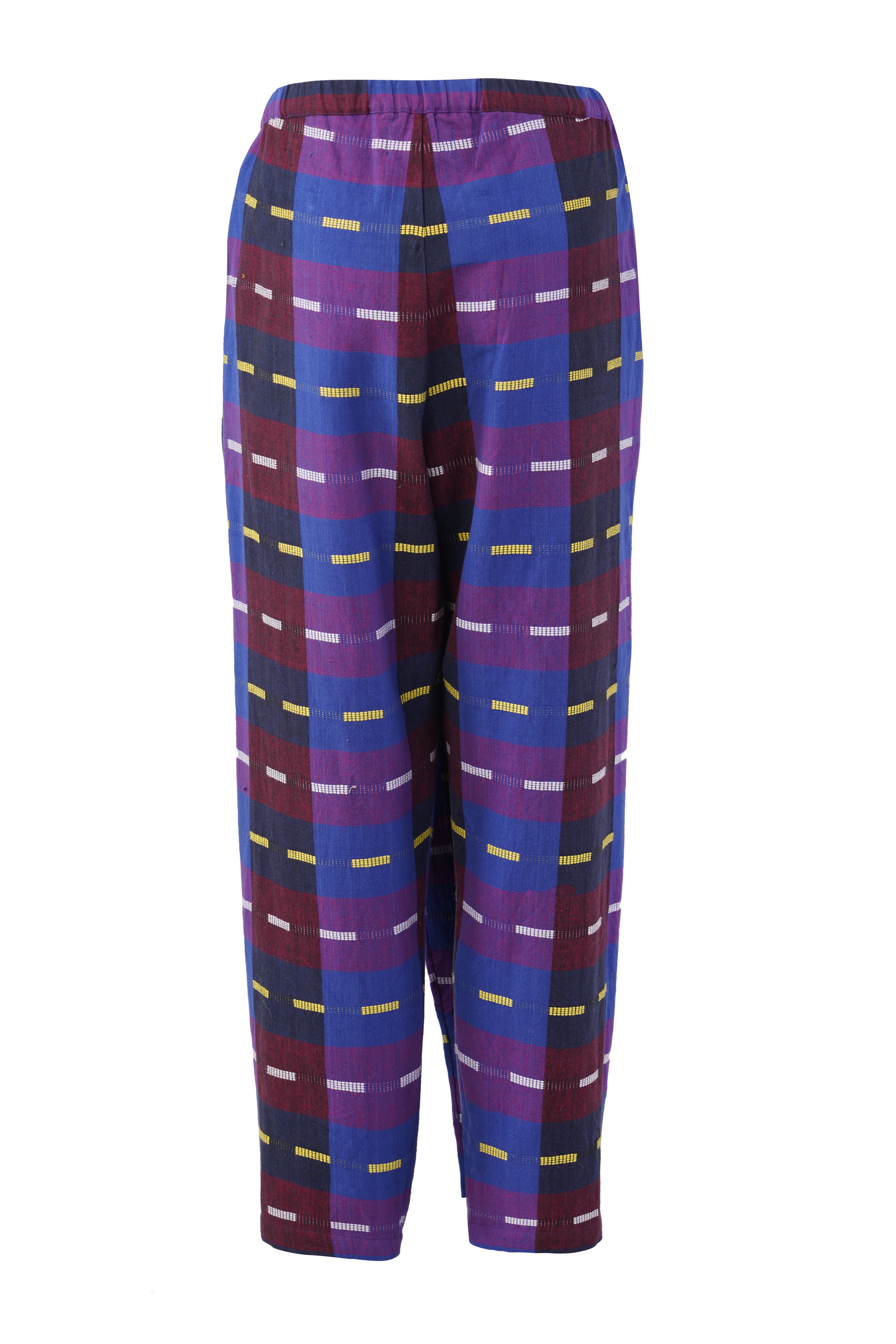 HALF WRAP PANT | GALAXY CHEX