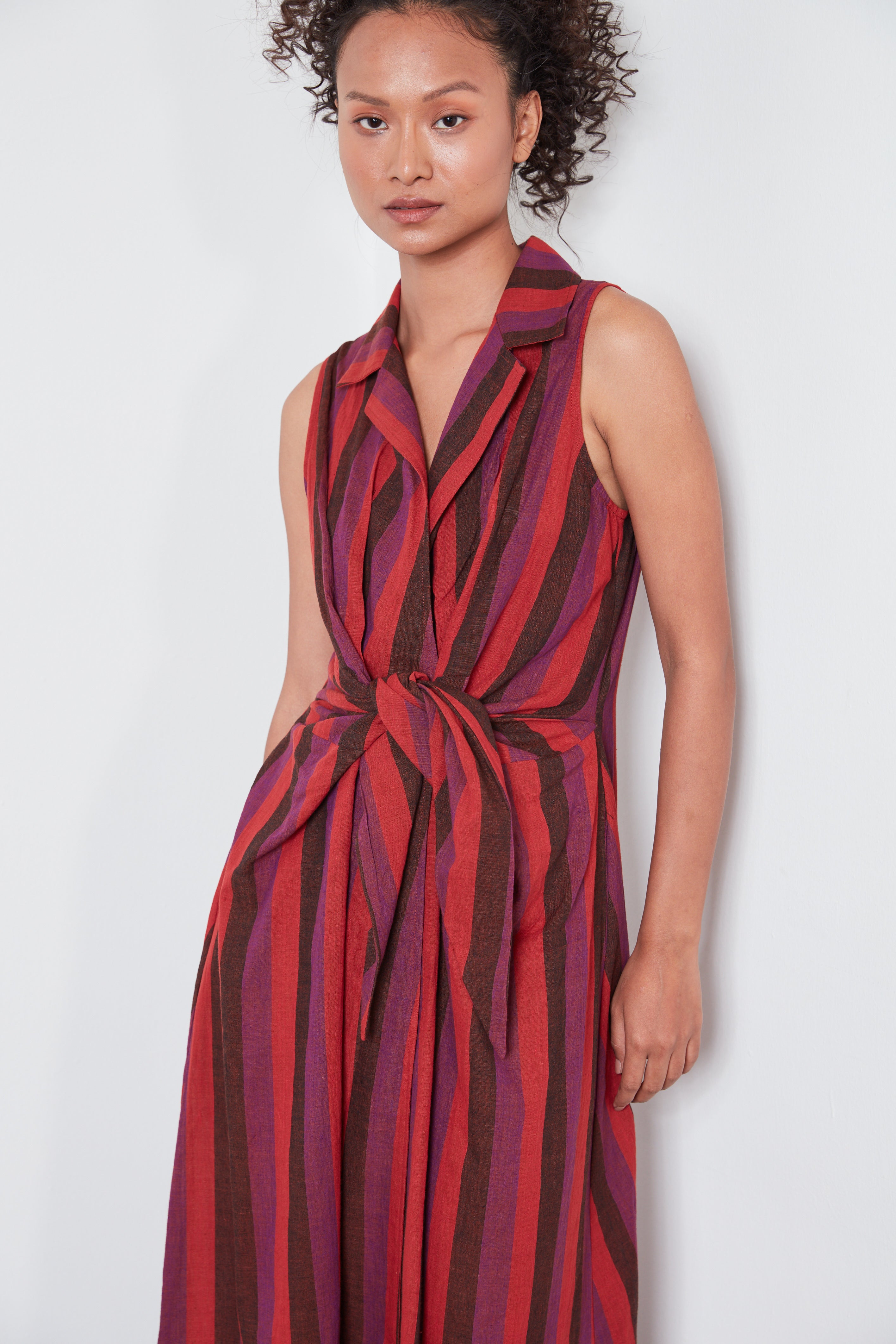 SAMPLE SALE | Emily Dress | Jewel Stripe