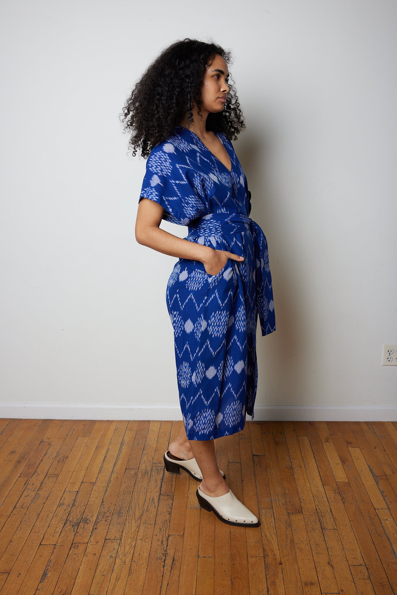 NAYA KAFTAN DRESS | OCEAN IKAT