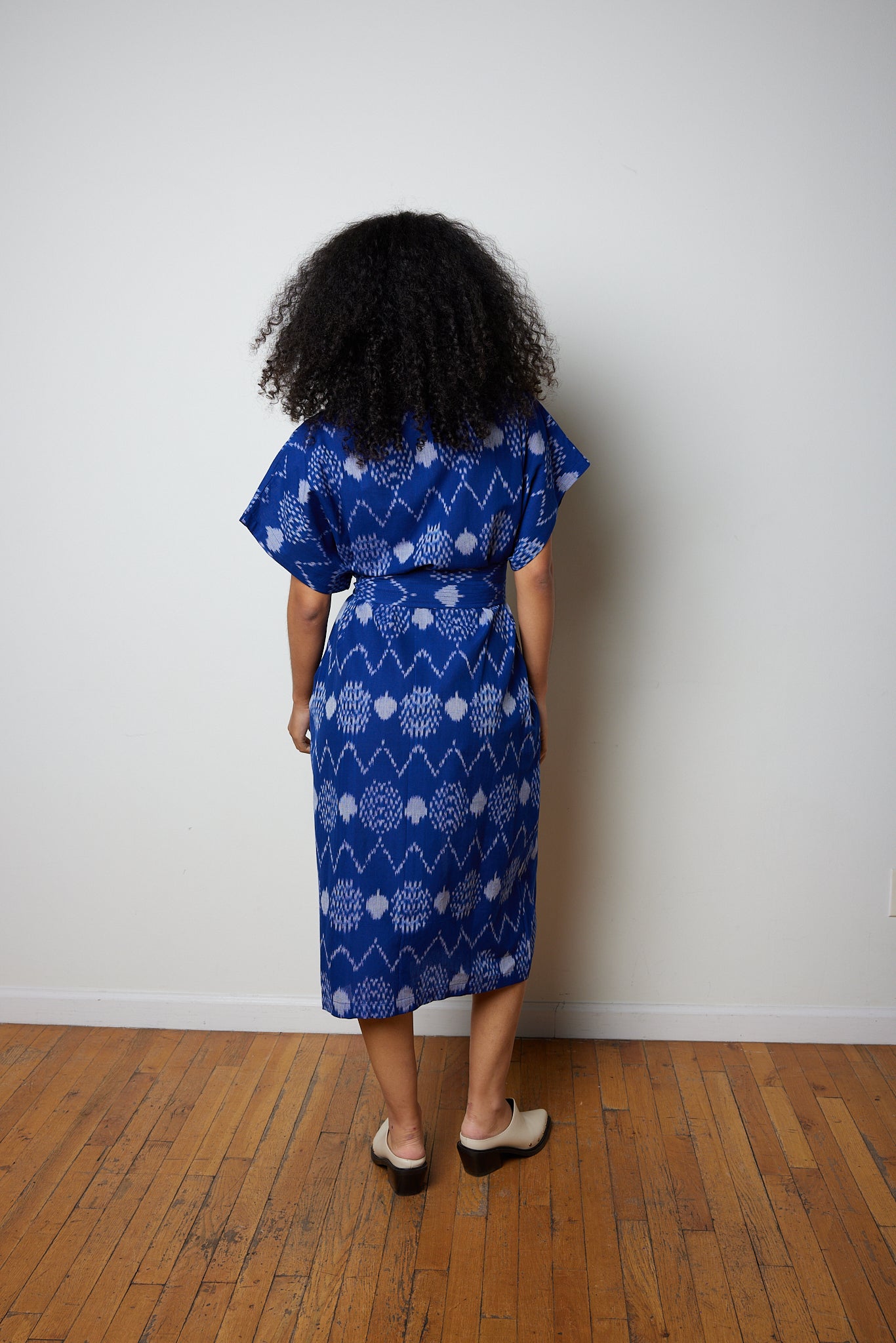 NAYA KAFTAN DRESS | OCEAN IKAT