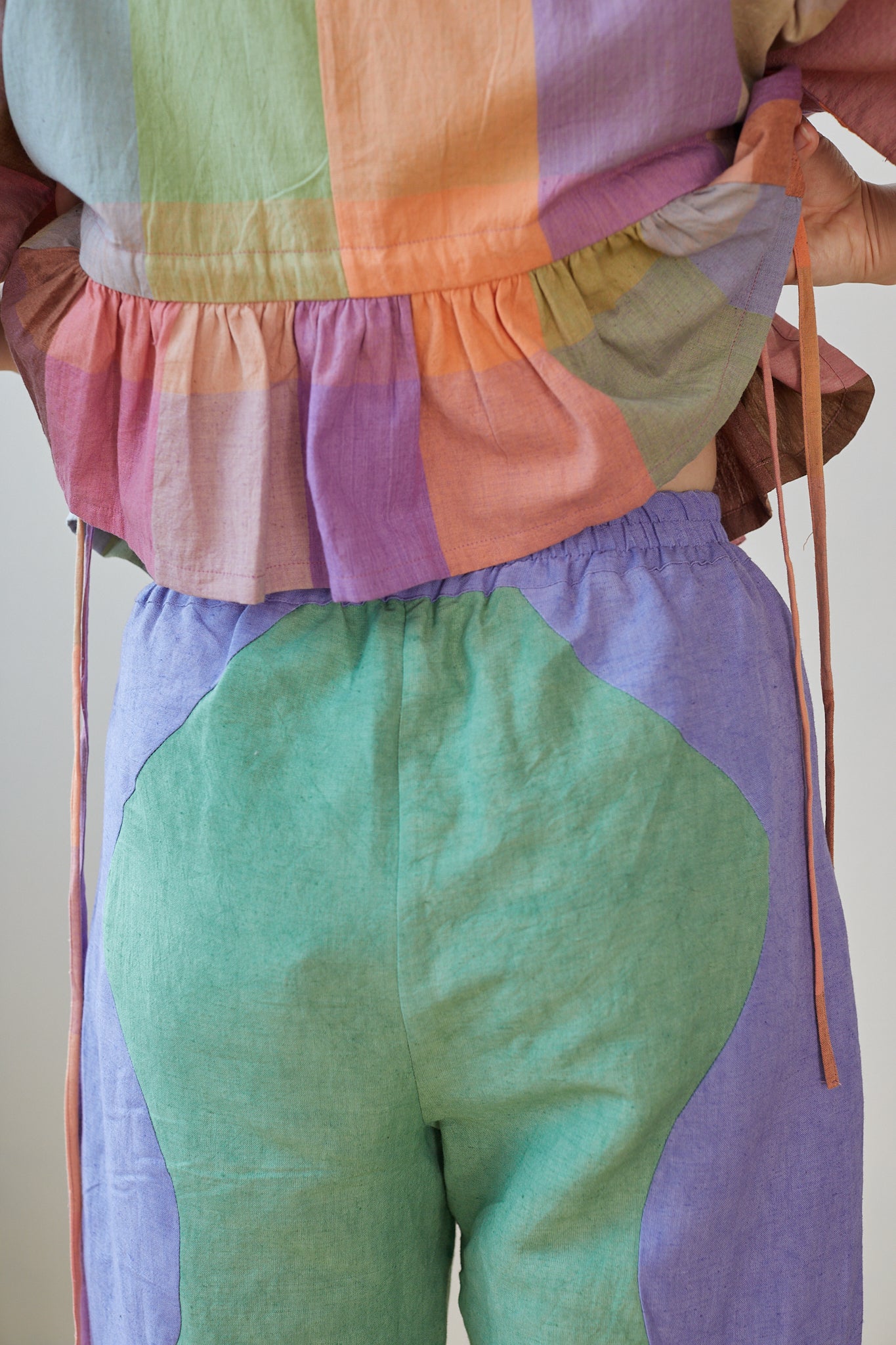 VACAY PANT | BABY LAVENDER + QUIET GREEN