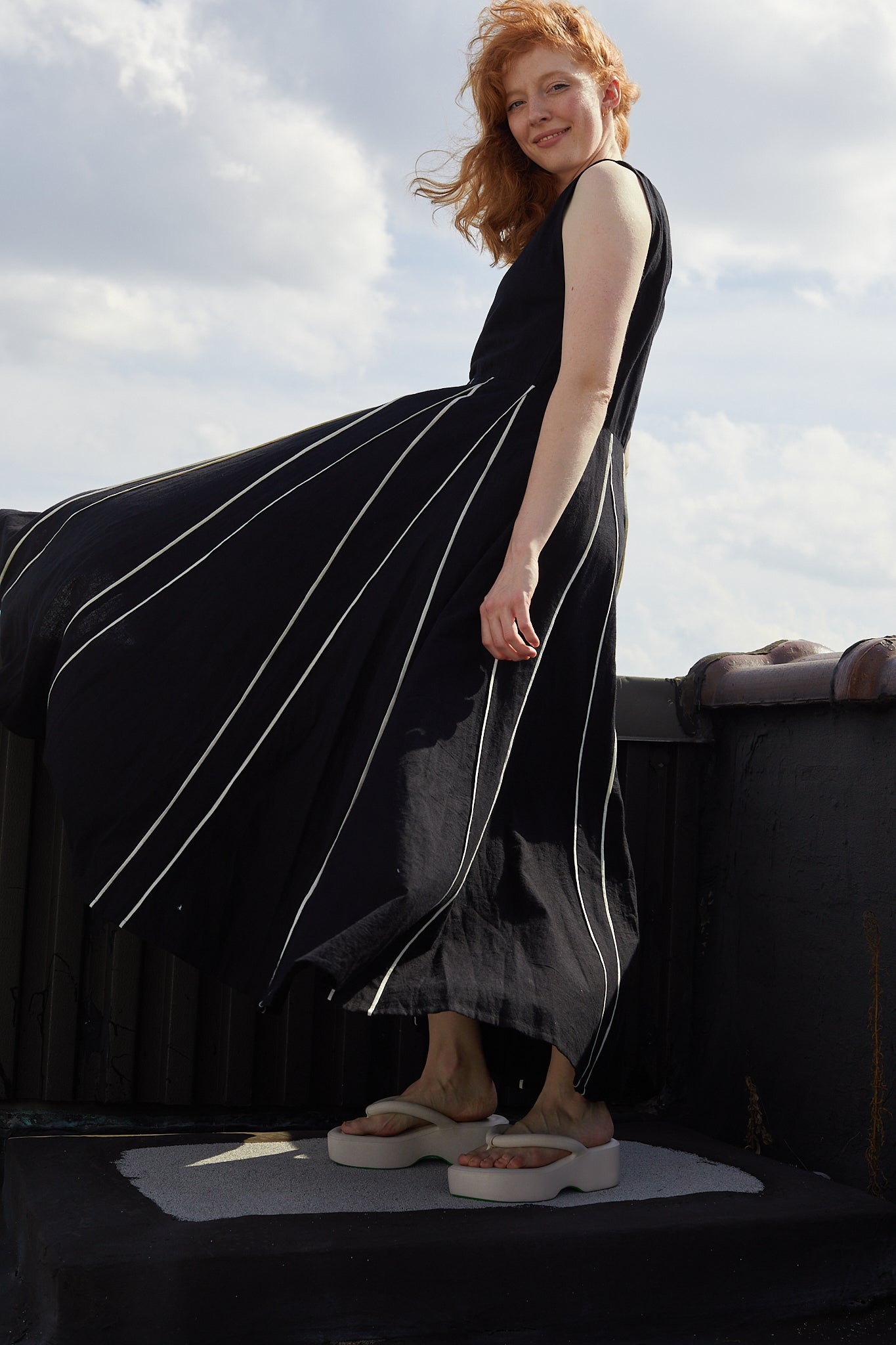 KATE DRESS | MOONLESS NIGHT X PARCHMENT