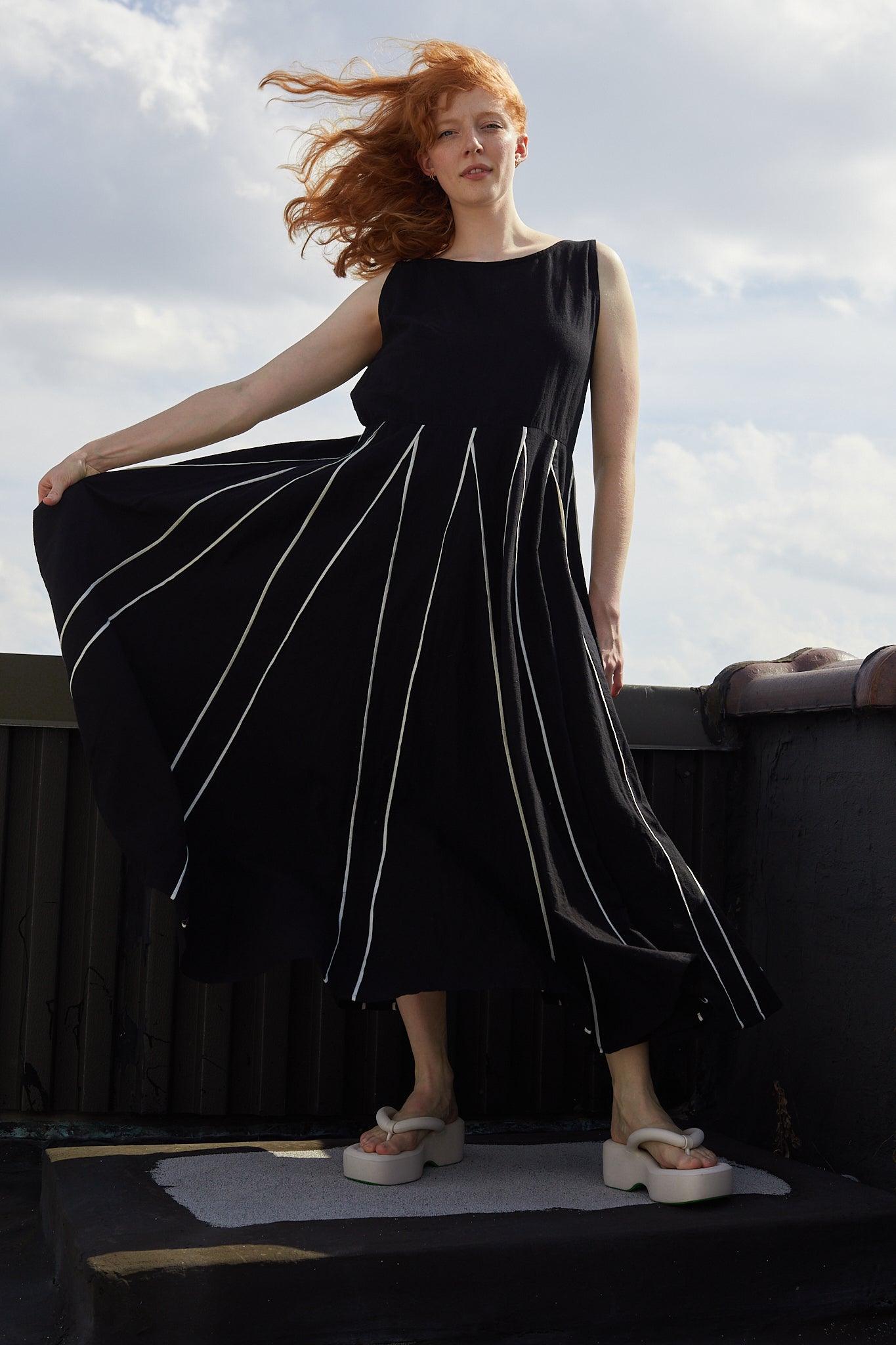 KATE DRESS | MOONLESS NIGHT X PARCHMENT