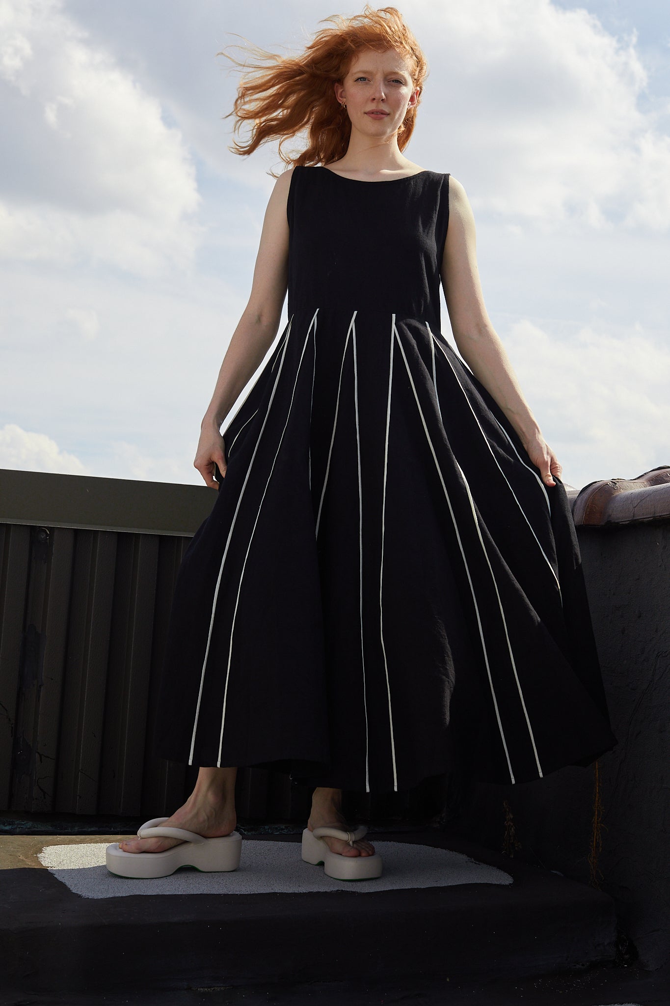 KATE DRESS | MOONLESS NIGHT X PARCHMENT