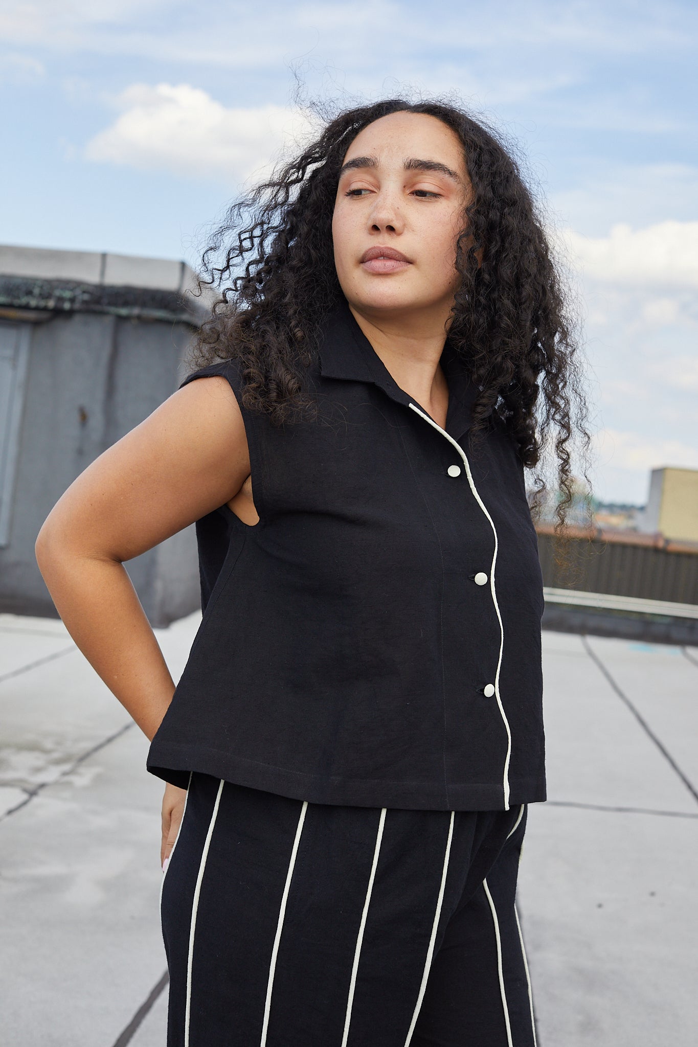 VACAY TOP | MOONLESS NIGHT X PARCHMENT