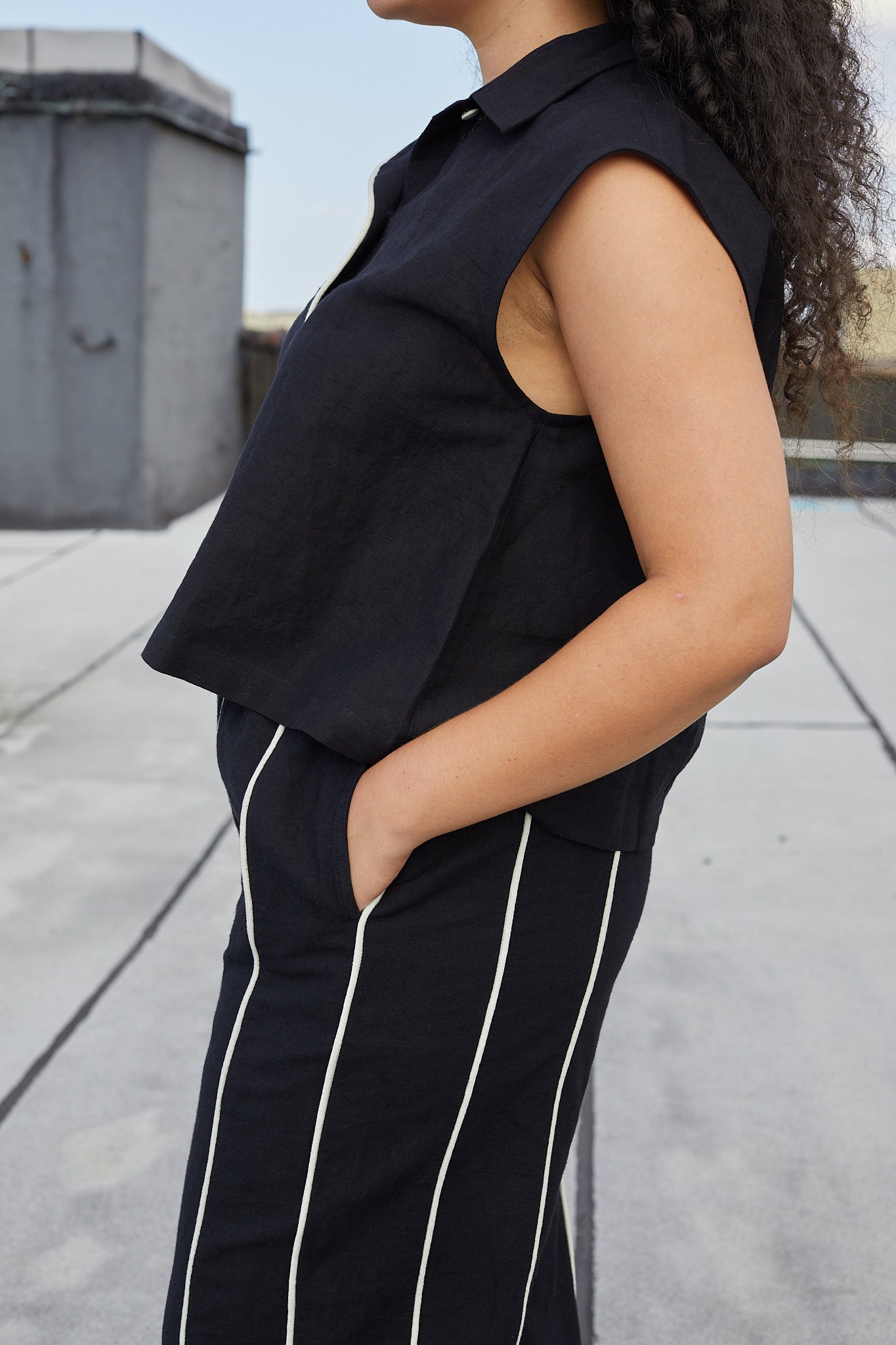 VACAY TOP | MOONLESS NIGHT X PARCHMENT