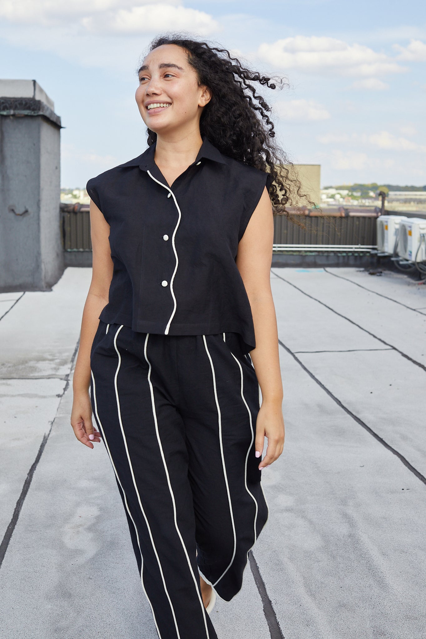 VACAY TOP | MOONLESS NIGHT X PARCHMENT