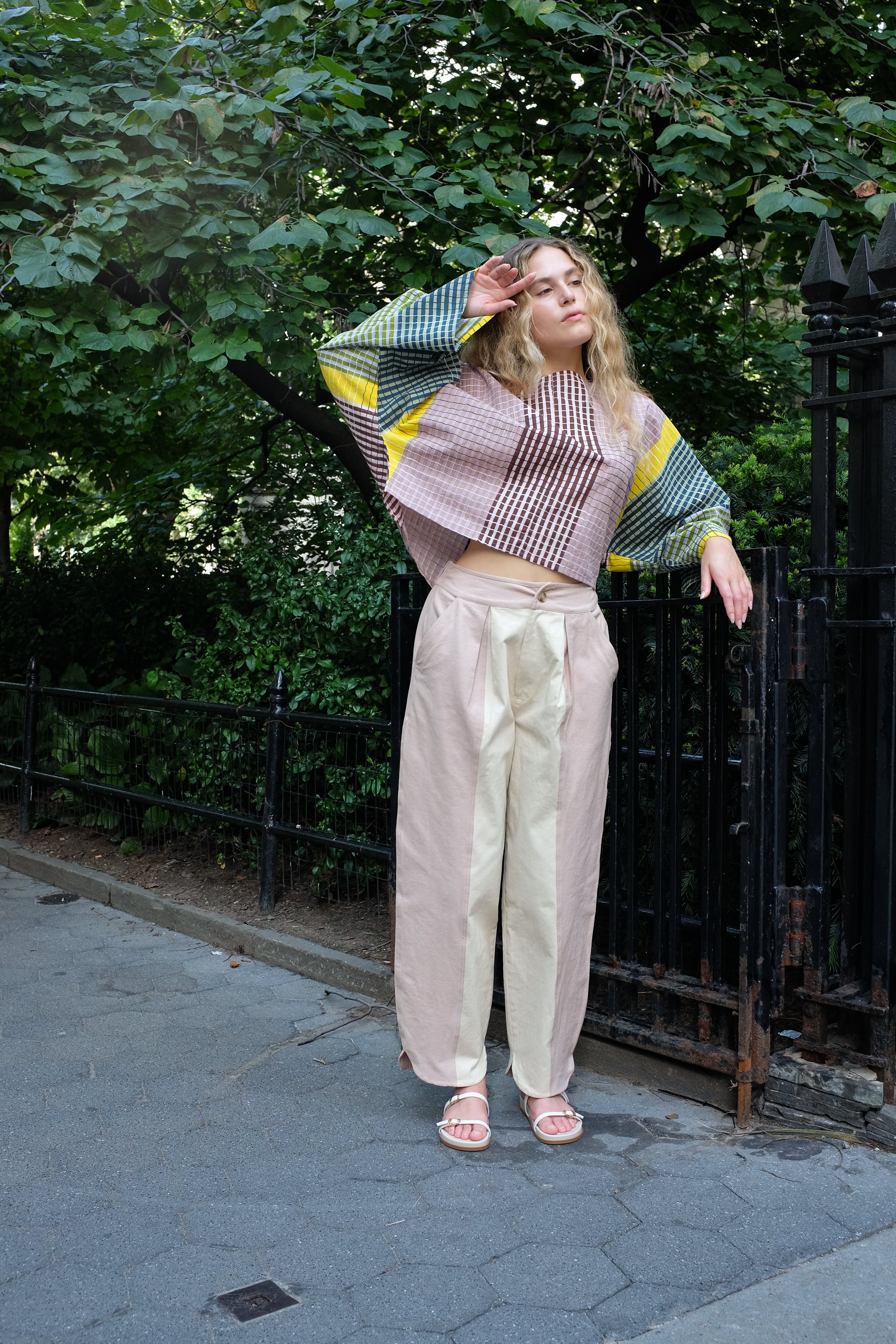 BLOOM SHIRT | INK GRID