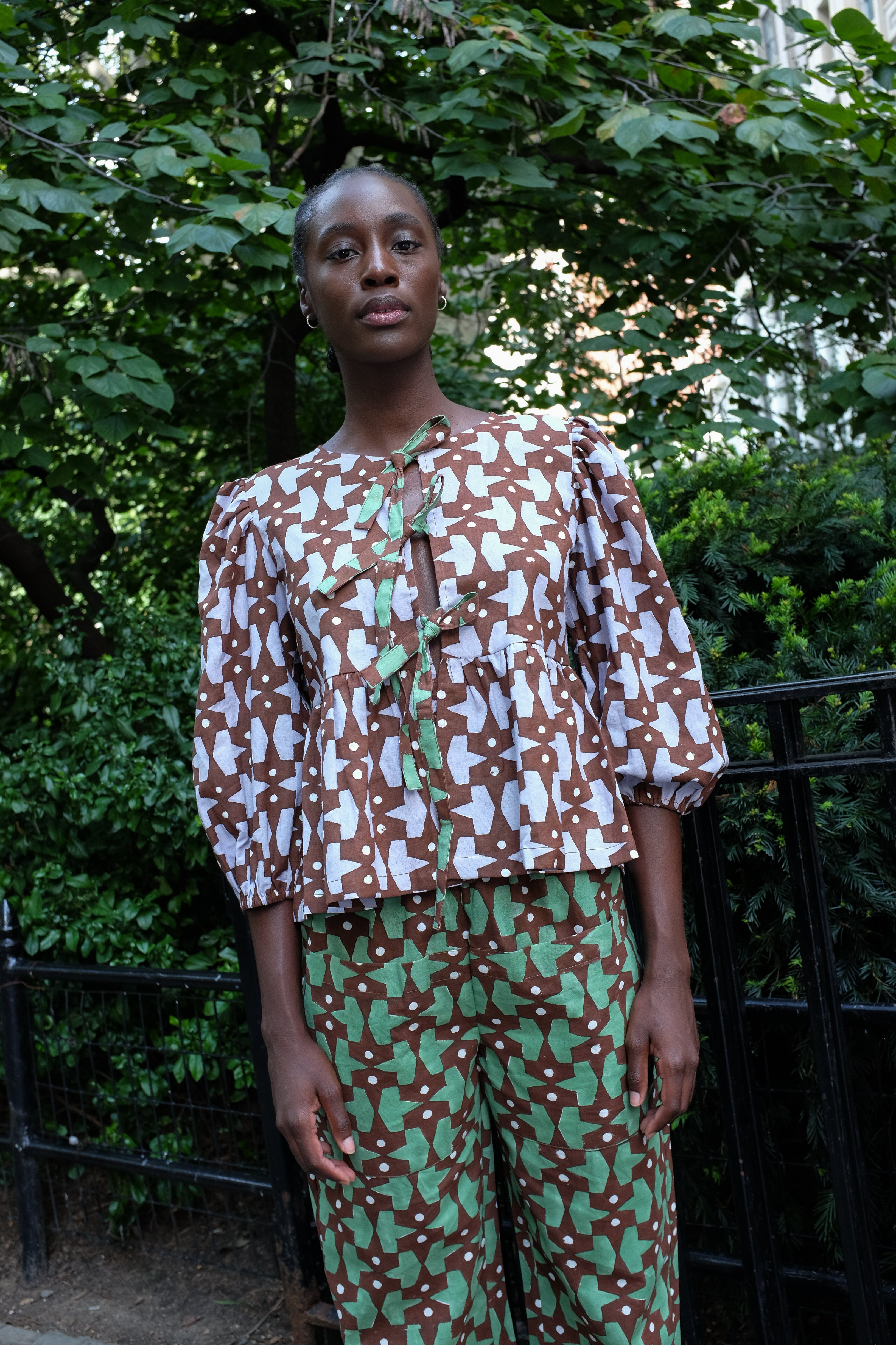 AMIRA TOP | PACMAN PRINT
