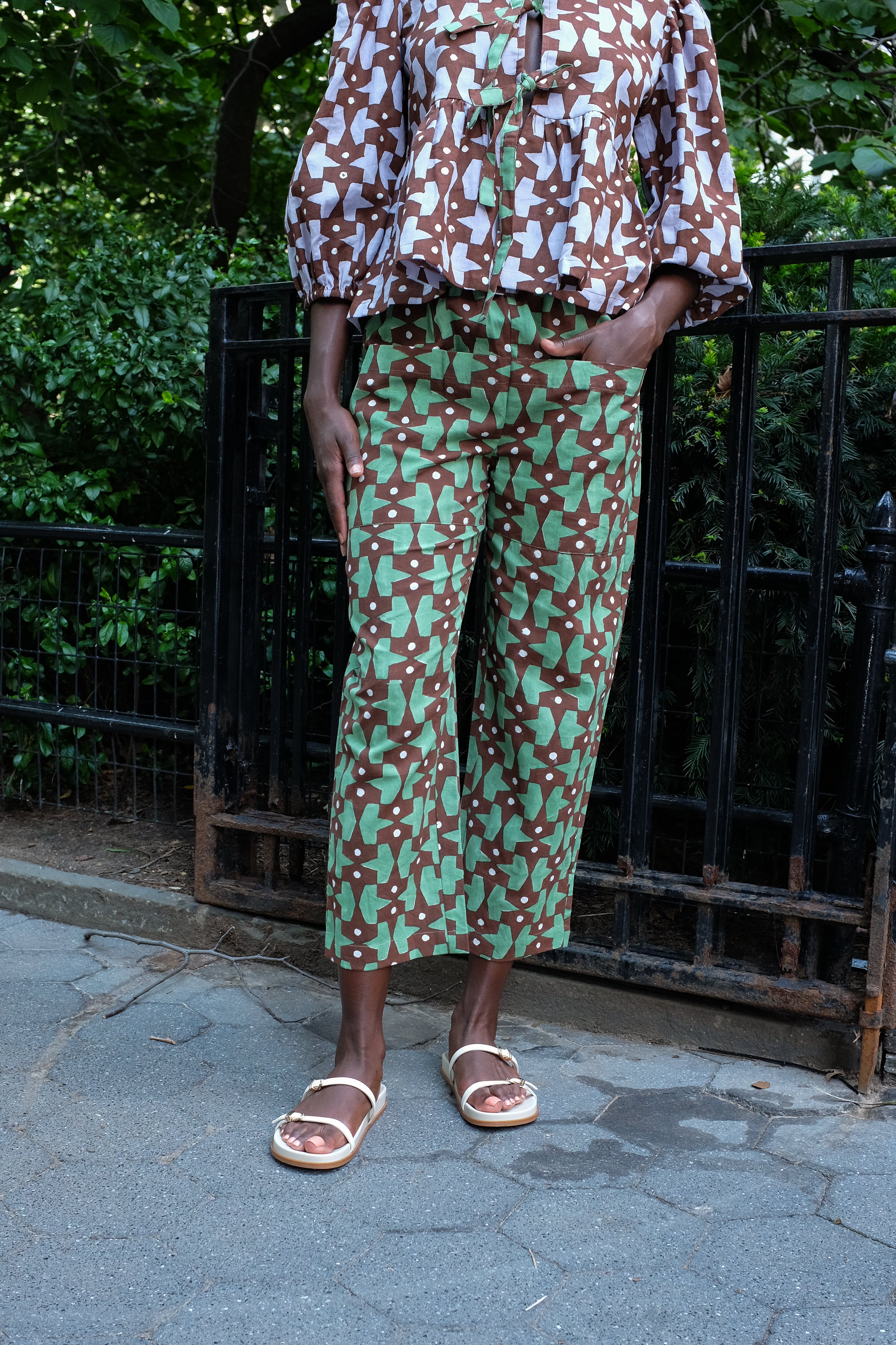 PHOEBE PANTS | PACMAN PRINT