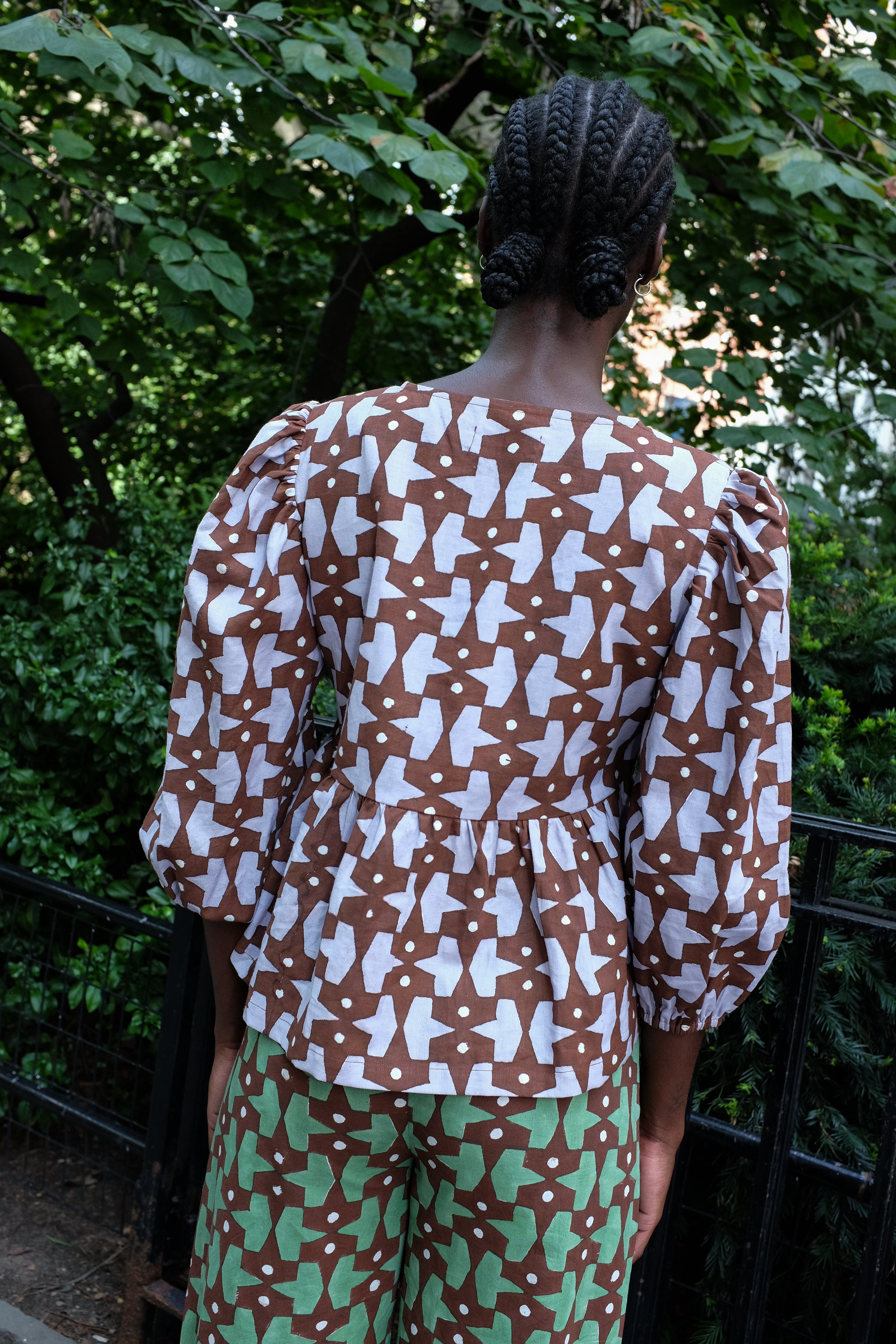 AMIRA TOP | PACMAN PRINT