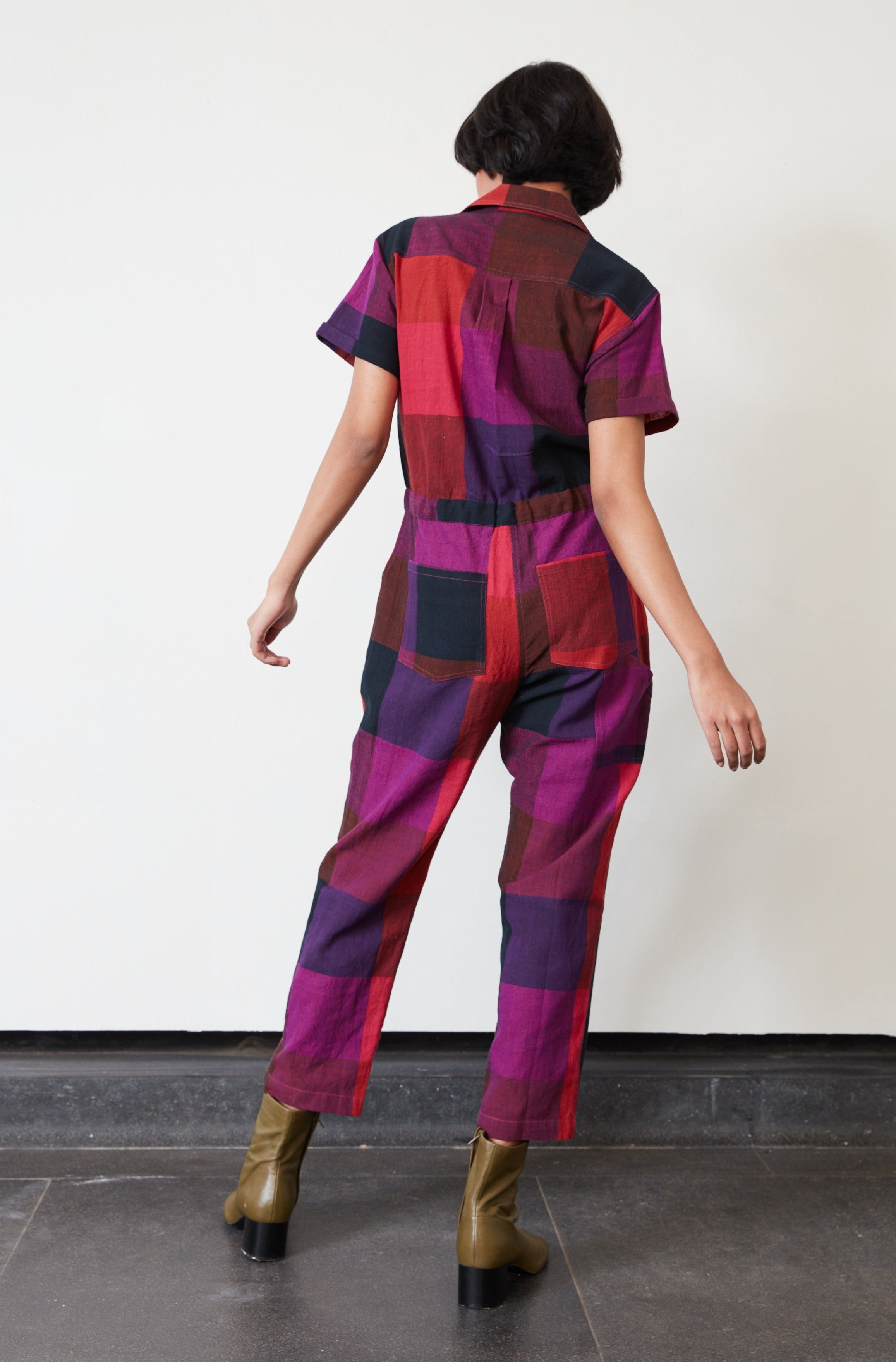 RAY JUMPSUIT | KINETIC CHEX