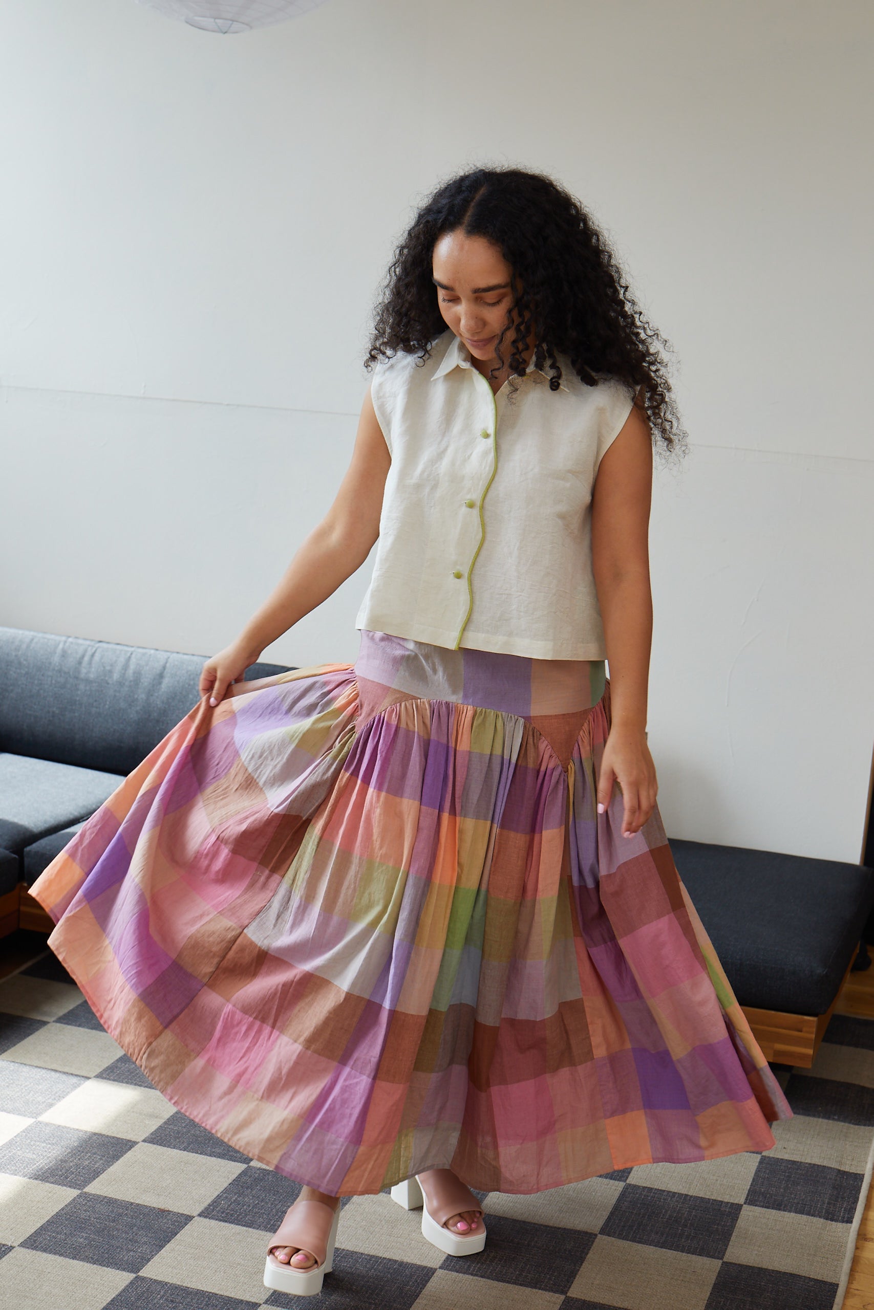 LEILA SKIRT | MERIDA CHEX
