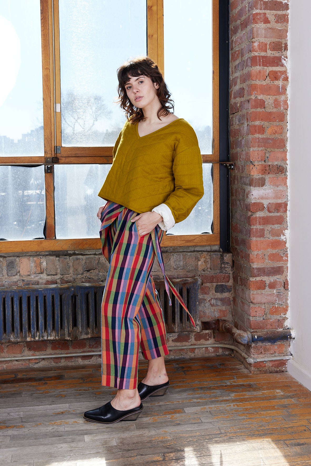 VENUS PANTS | LOVEBIRD CHEX
