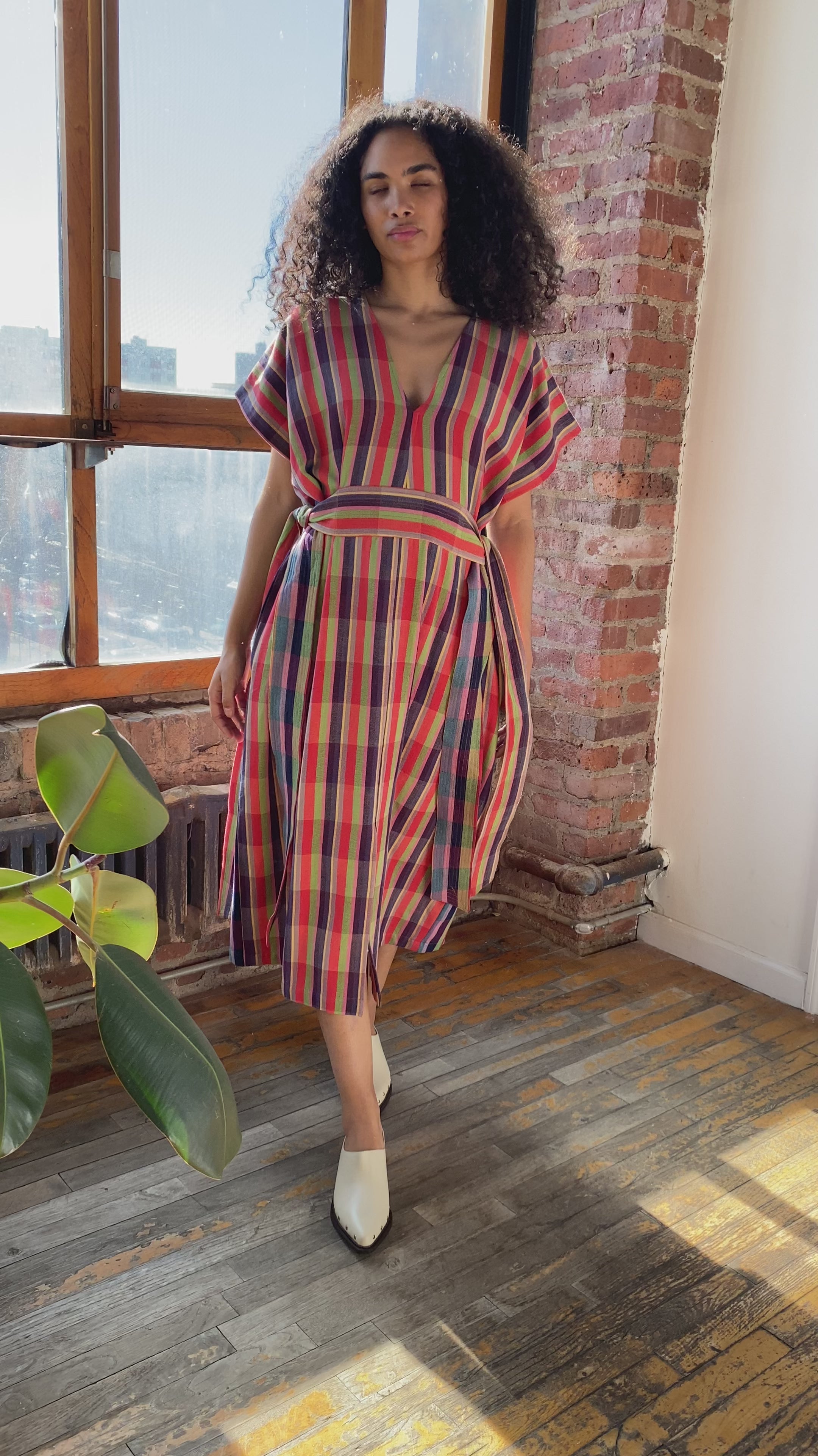 RUBY KAFTAN | LOVEBIRD CHEX X CITRUS CHEX