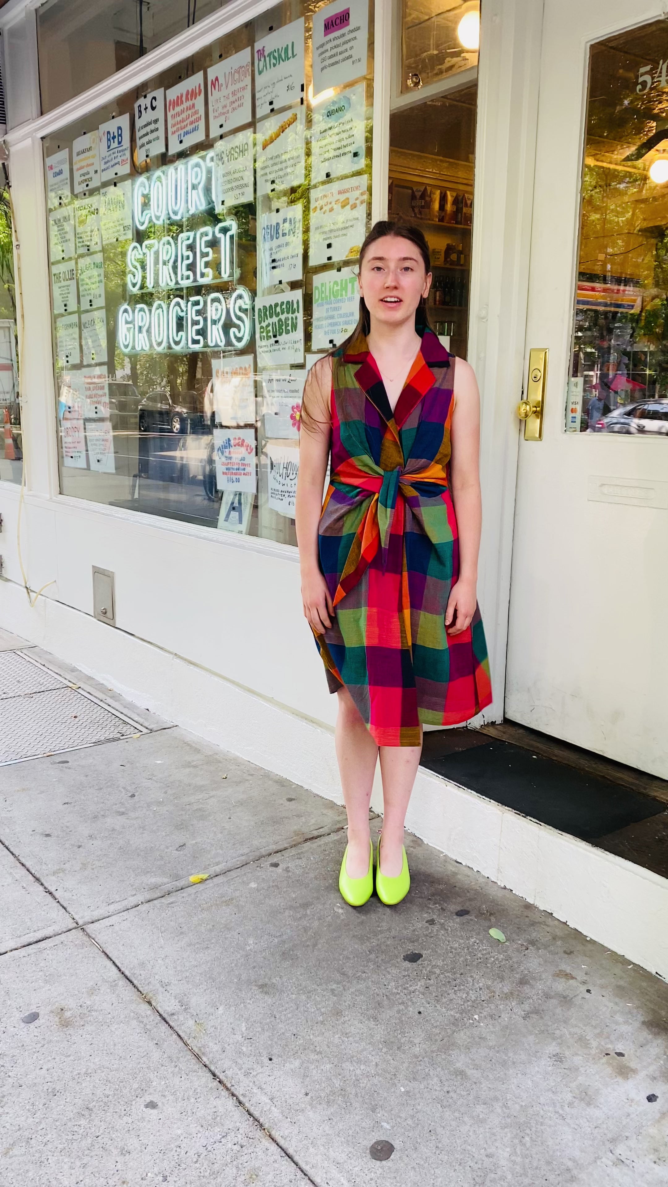 WILLA DRESS | MULTI CHEX