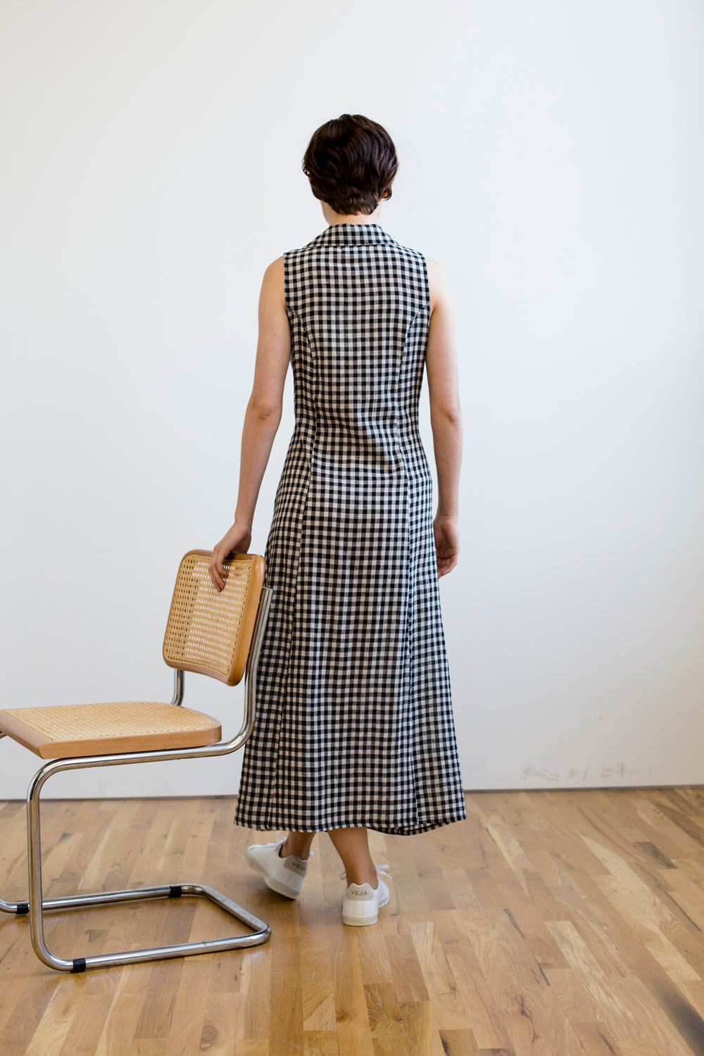 EMILY DRESS | BLACK & WHITE CHEX
