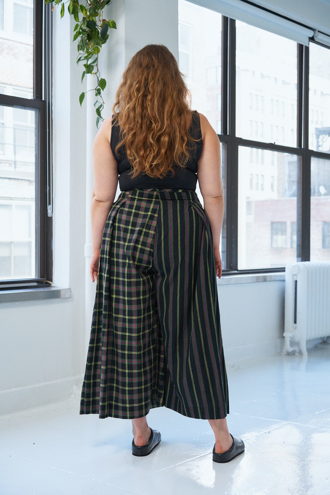 FRIDA PANTS | STRIKE CHEX X STRIKE STRIPE