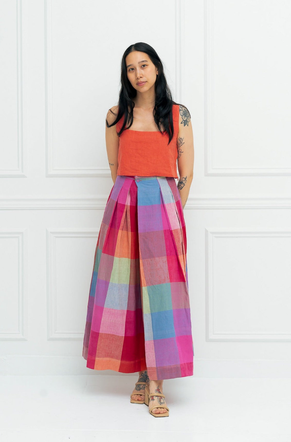 FRIDA PANT PRISM CHEX RUJUTA SHETH 2