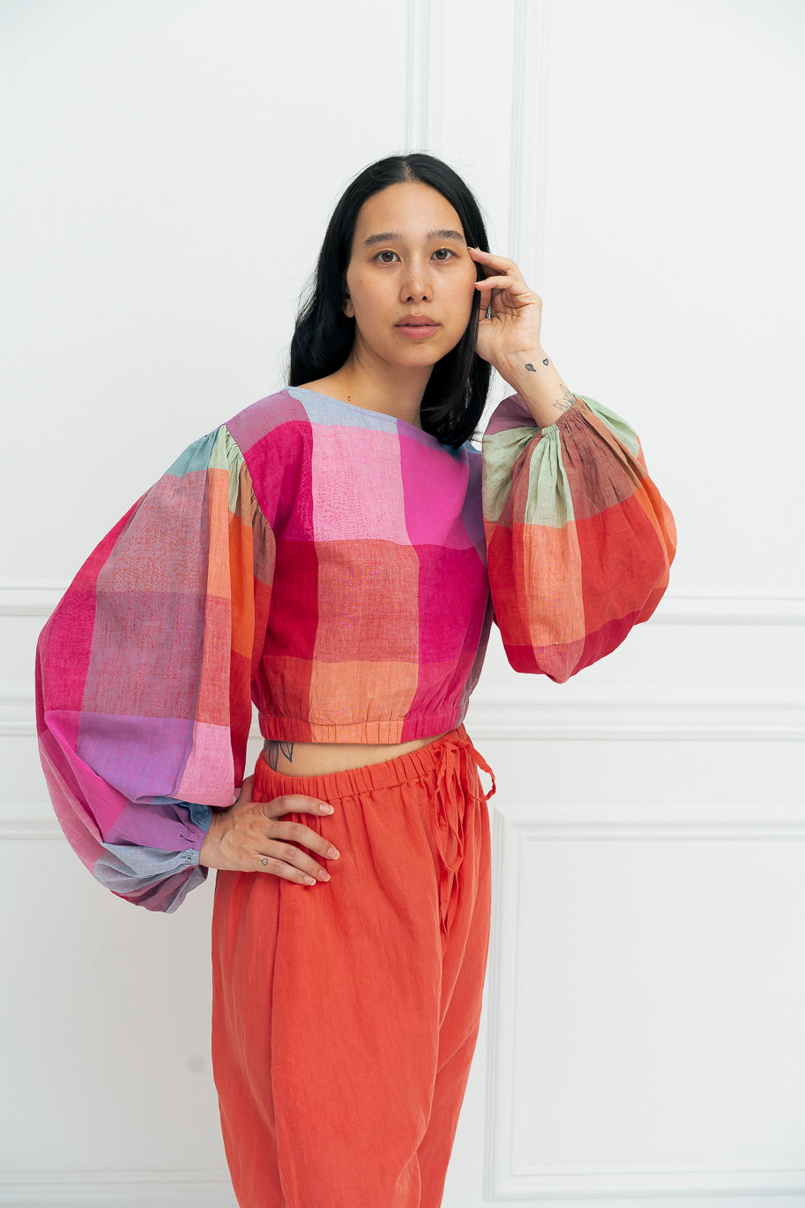 ELIZABETH TOP PRISM CHEX RUJUTA SHETH 3