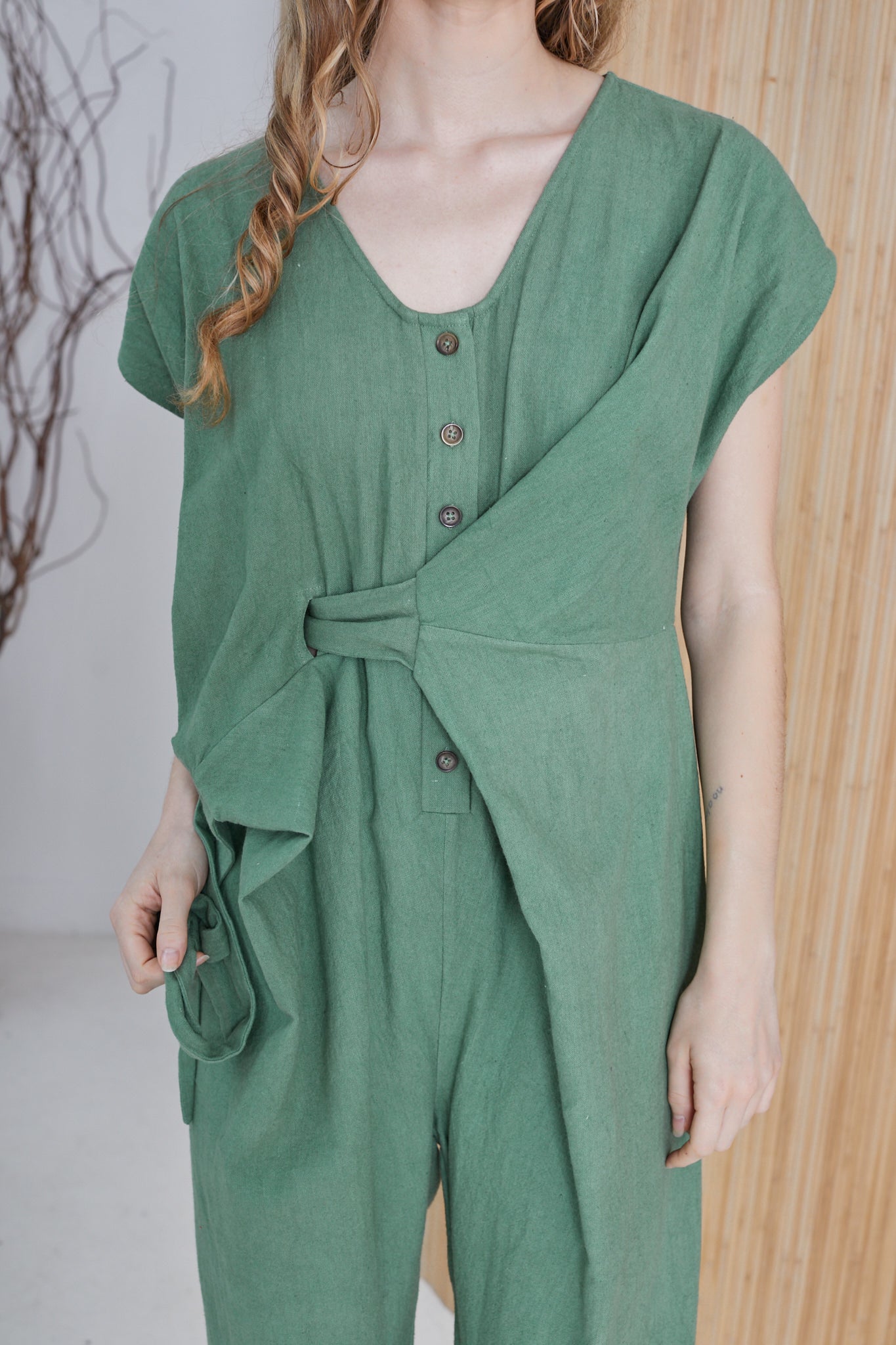 VENUS WRAP JUMPER | DEW