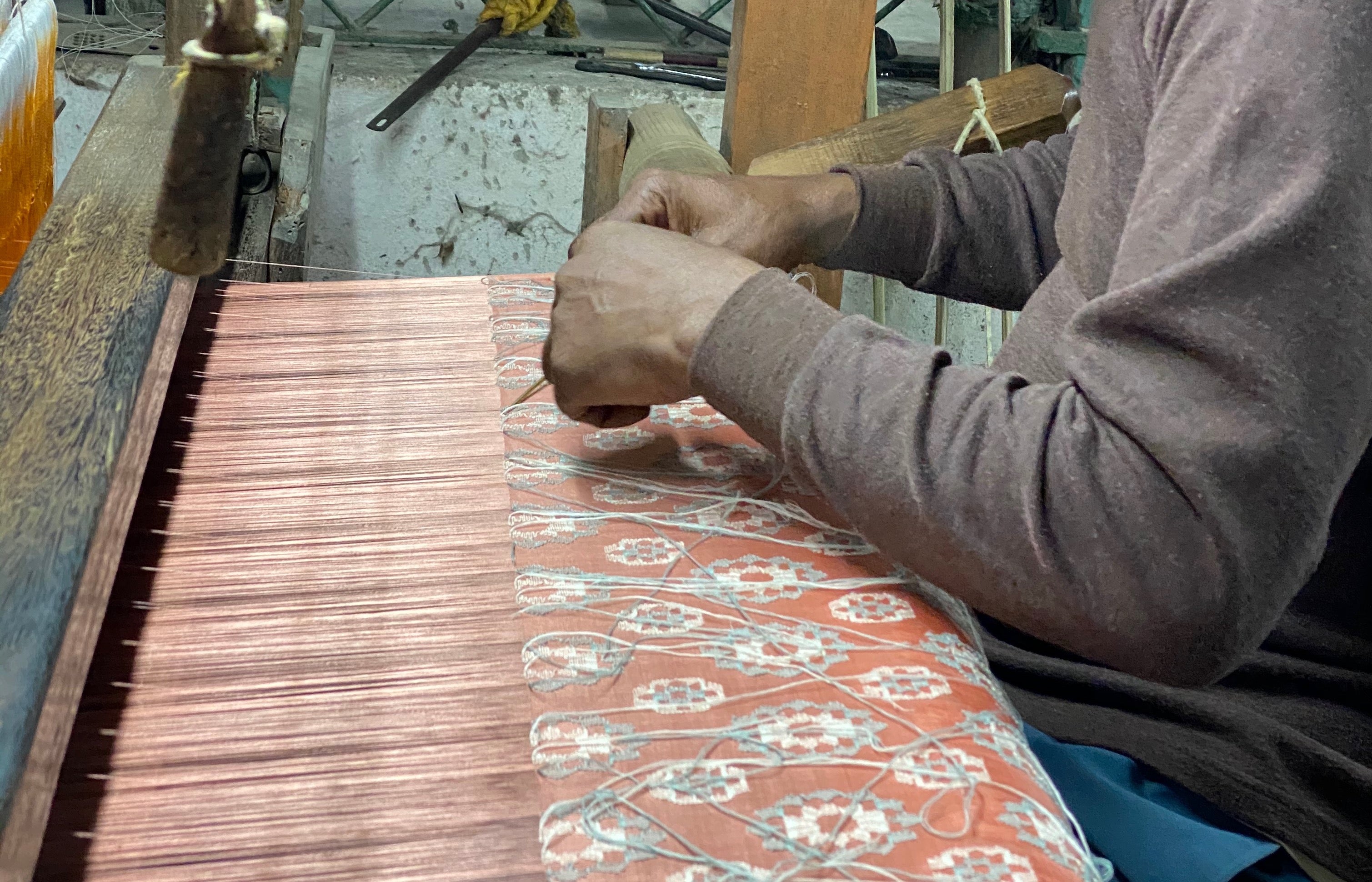 How Our Hand Loomed Fabrics Are Made