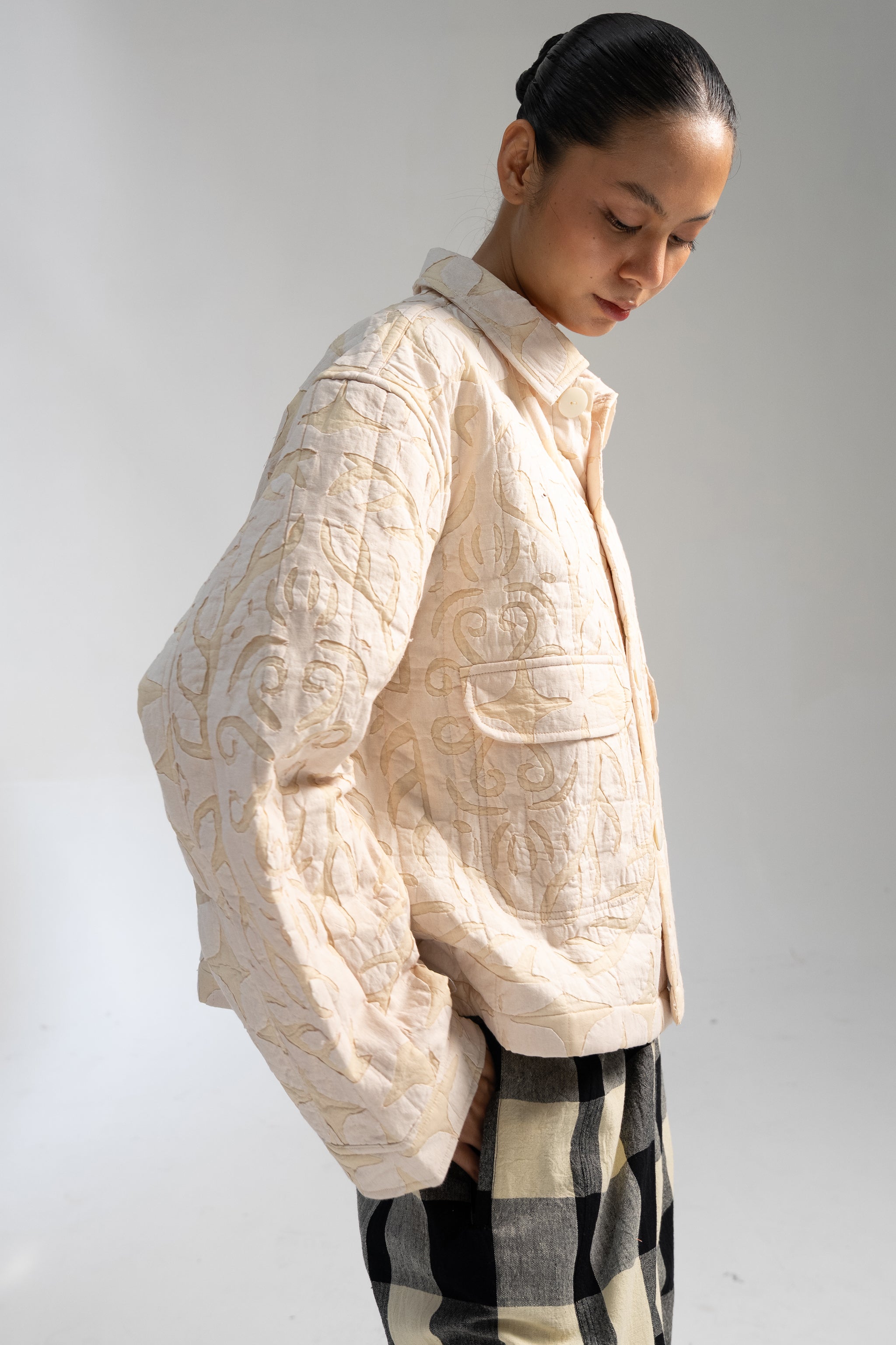 ASTRID JACKET | BREEZE APPLIQUE
