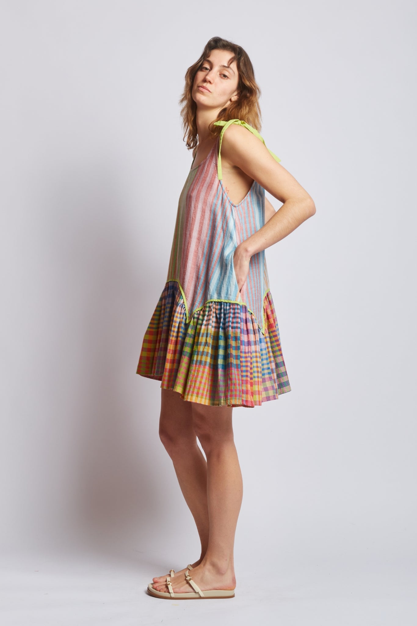 JADE TUNIC | POSTCARD STRIPE X CHEX