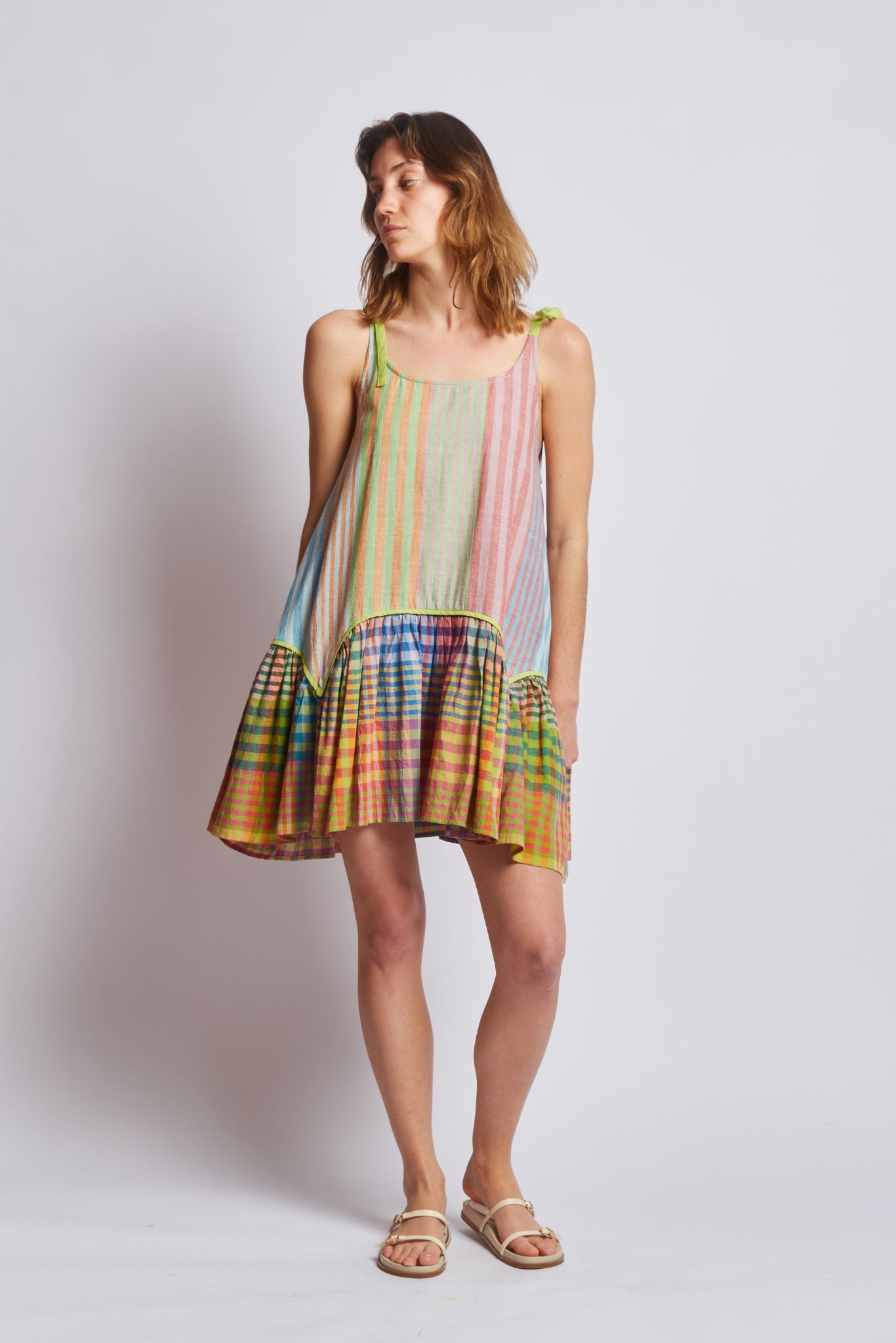 JADE TUNIC | POSTCARD STRIPE X CHEX