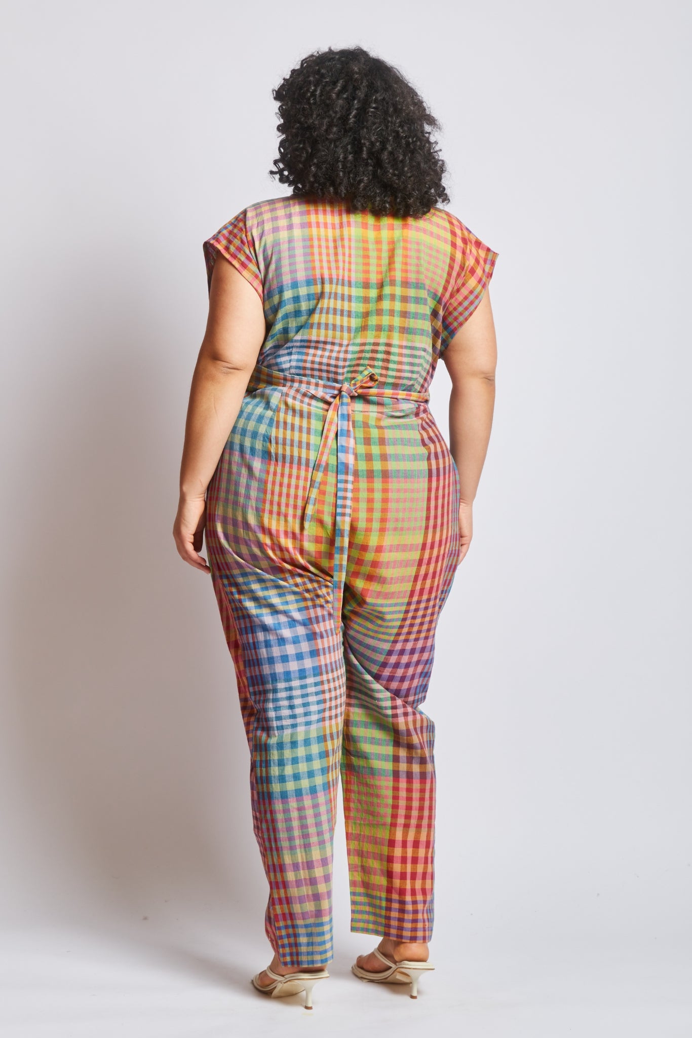 VENUS WRAP JUMPER | POSTCARD CHEX