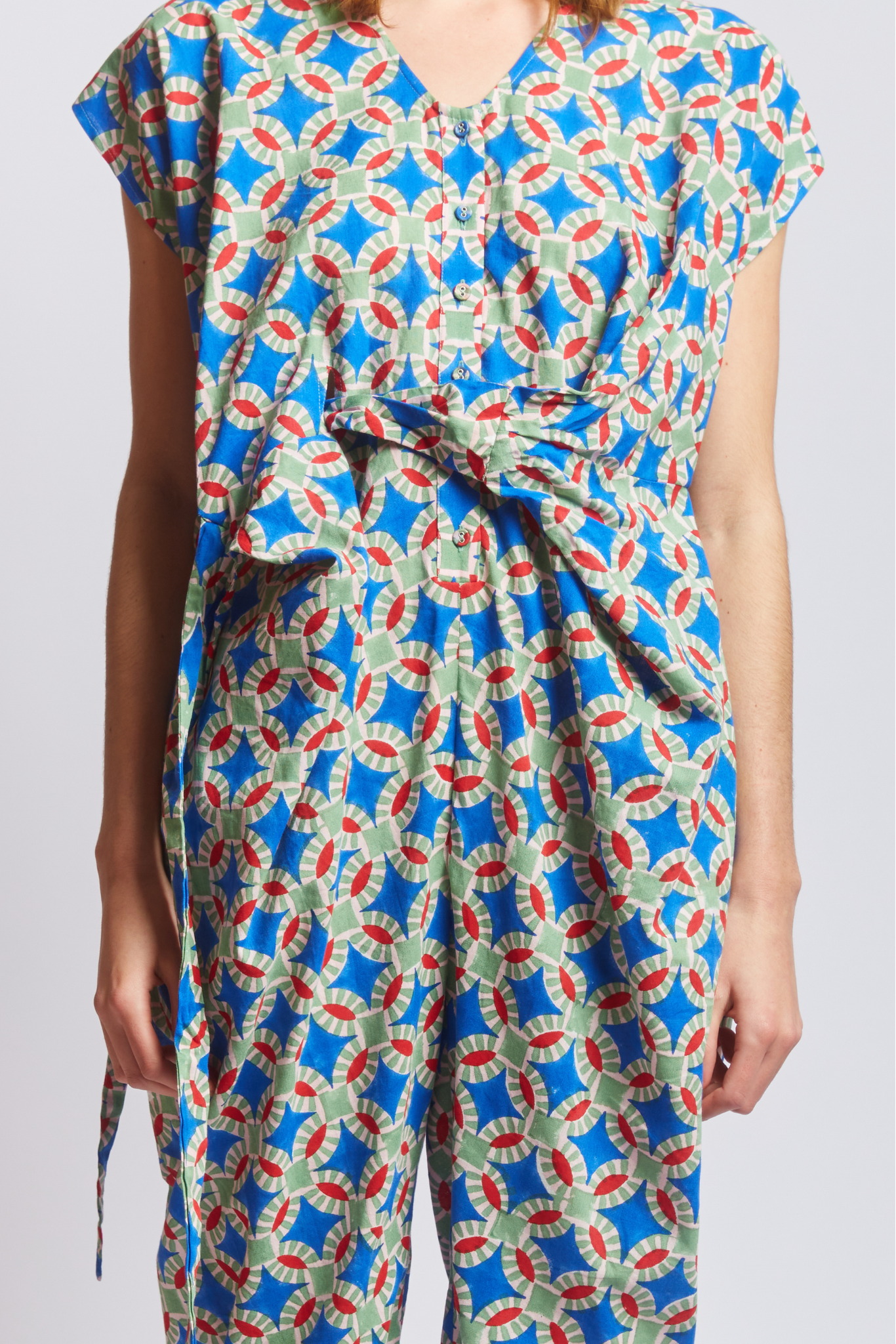 VENUS WRAP JUMPER | TULUM PRINT