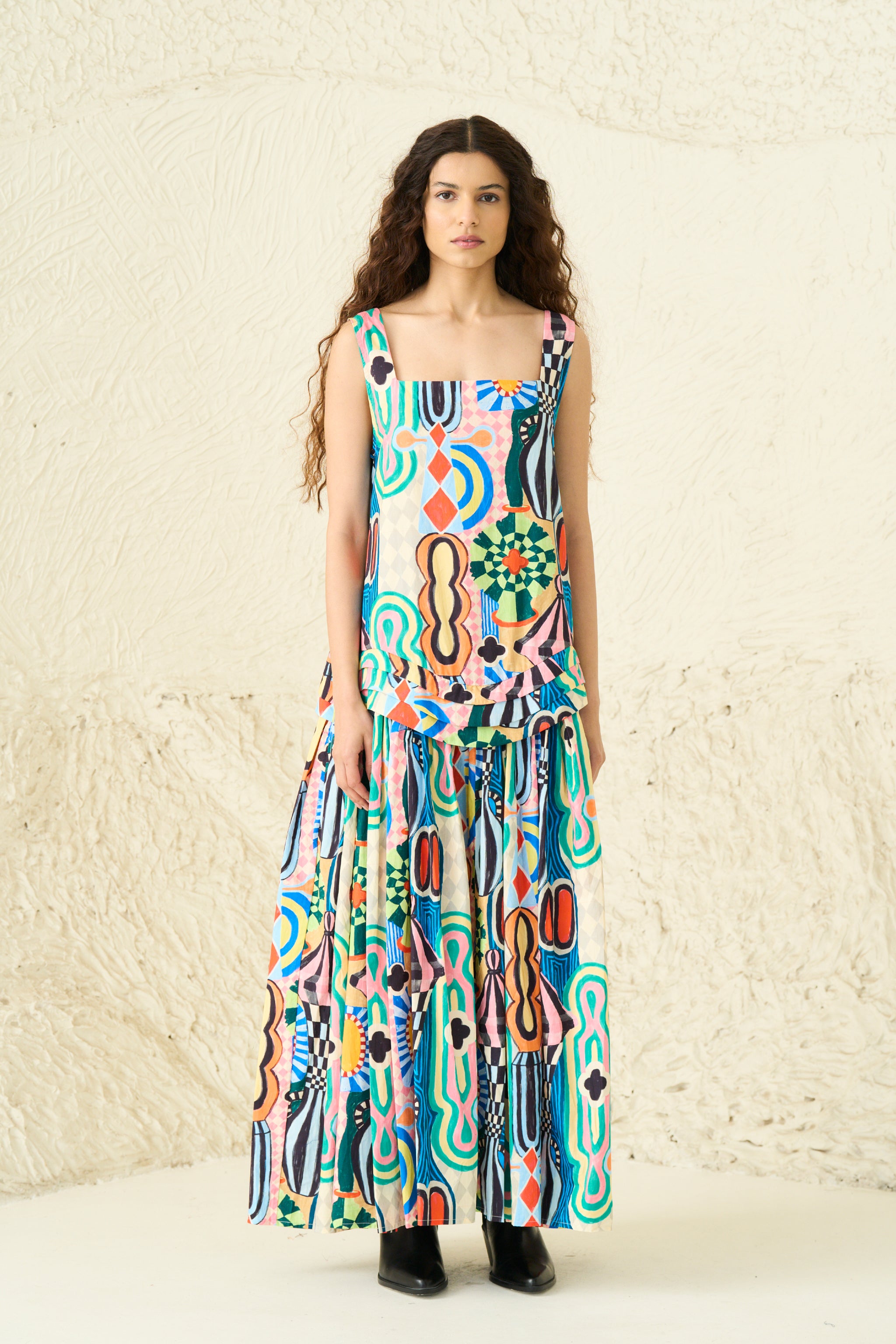 AMY DRESS | MOROCCO PRINT