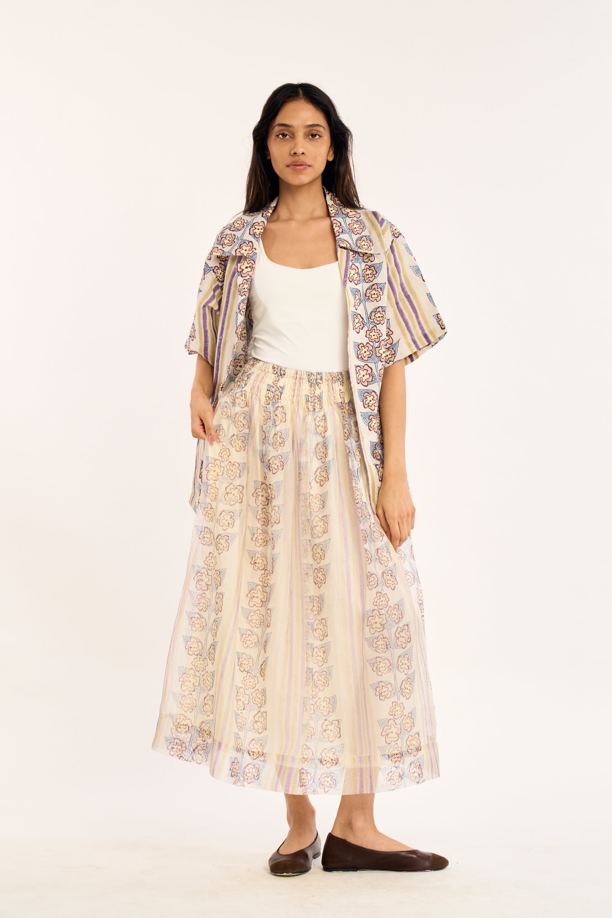 HUE SKIRT | IRIS BLUSH