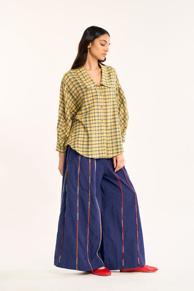 Buy CLOVER PANTS | CLASSIC NAVY – Rujuta Sheth
