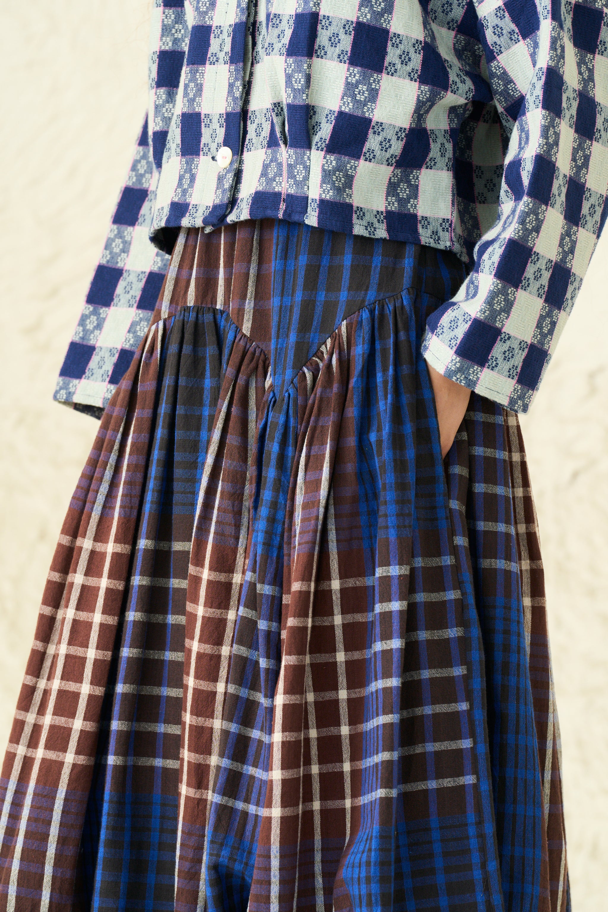 LUNA SKIRT | BISCOTTI CHEX