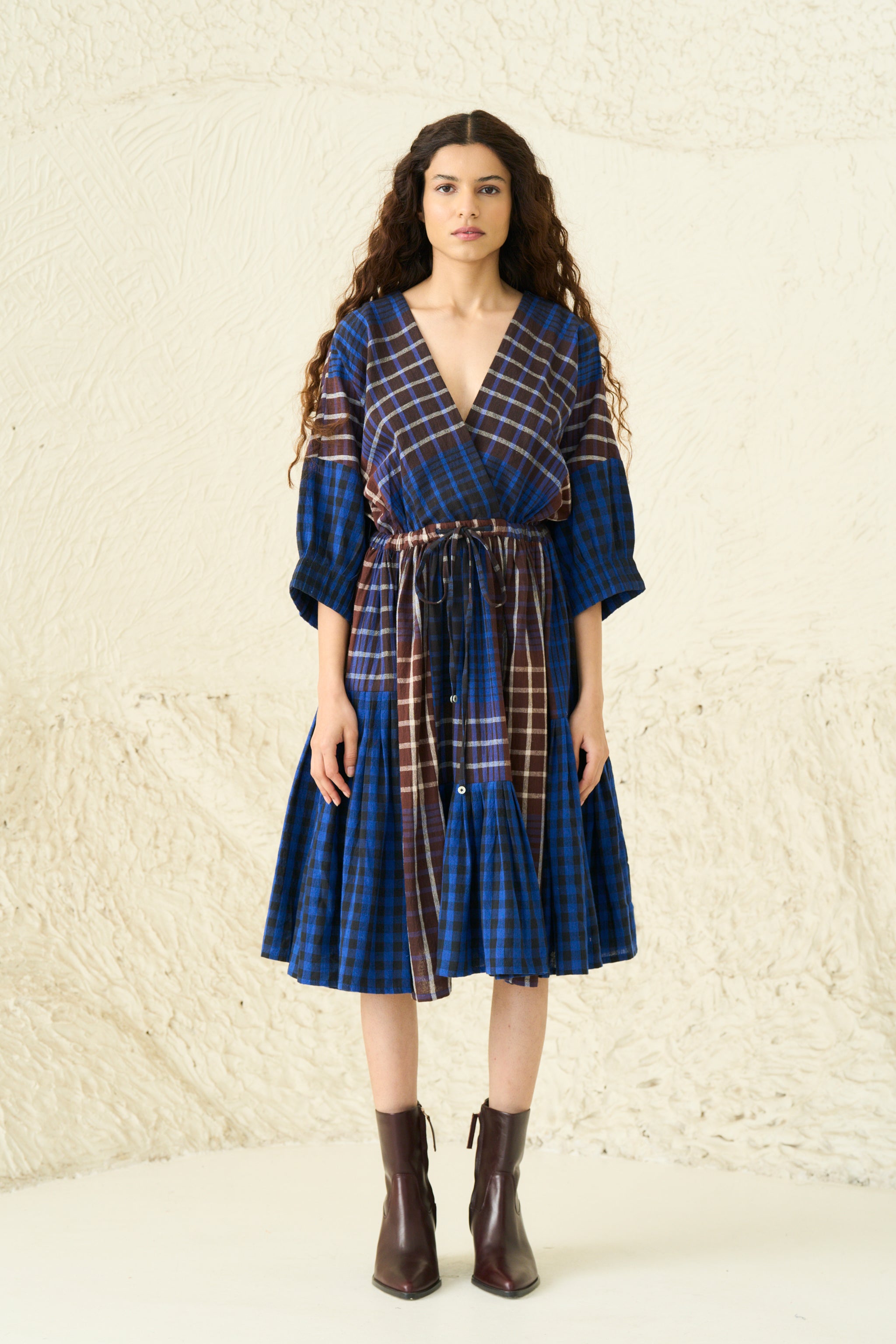 MOSSES DRESS | BISCOTTI CHEX X NOVA CHEX