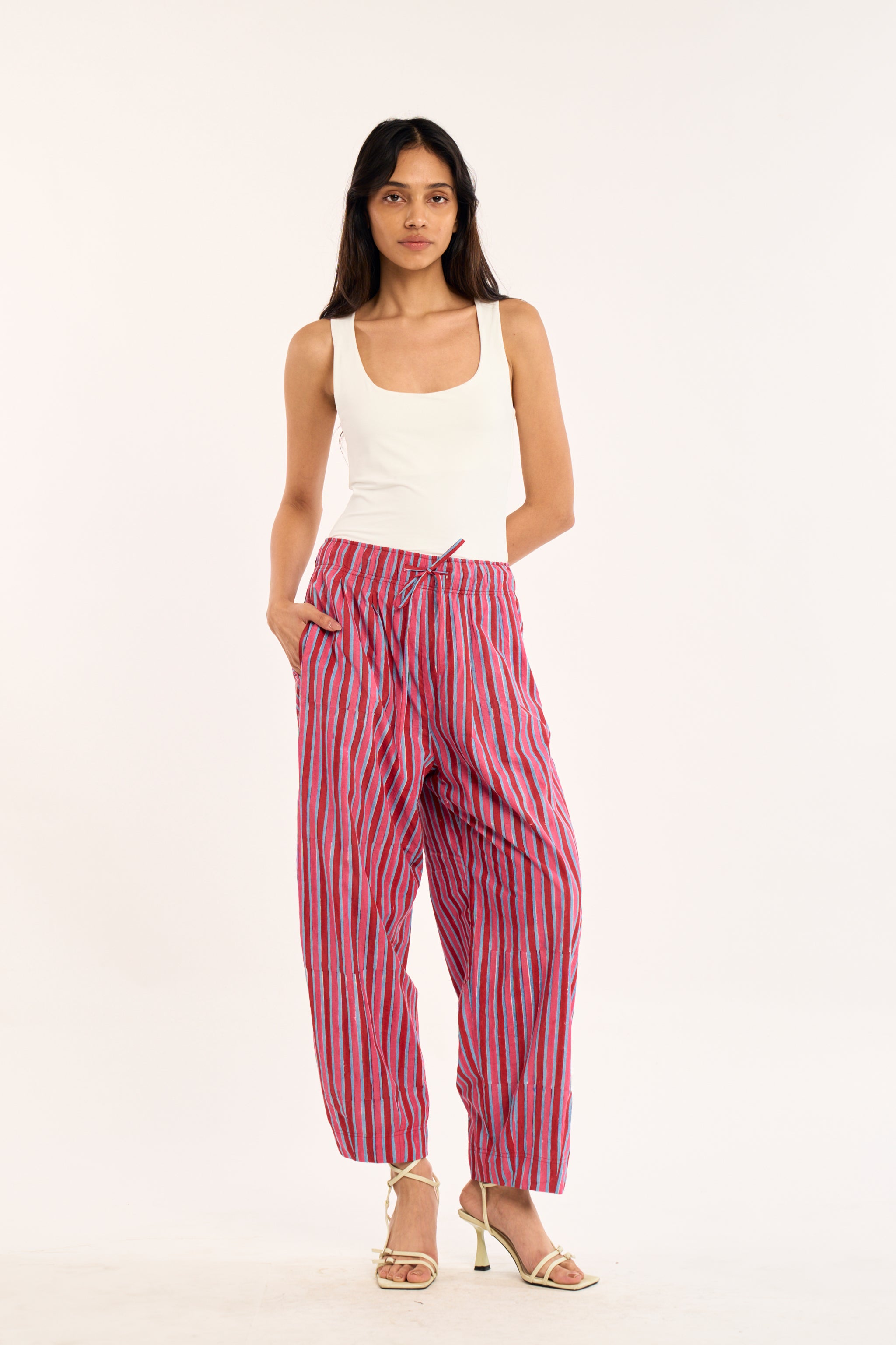 CAIRO PANTS | IRIS STRIPE