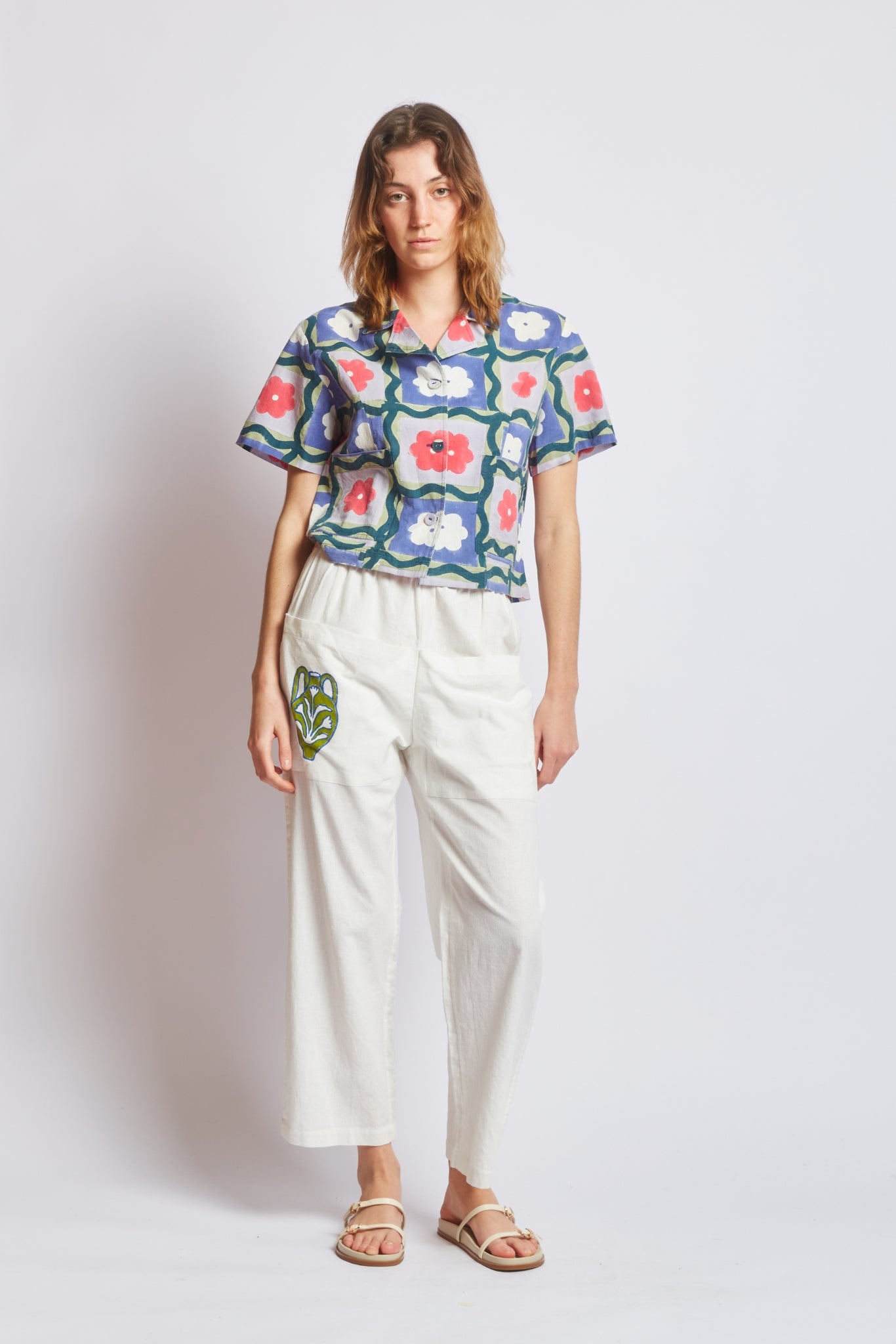 PHOEBE PANTS | POTTERY PRINT