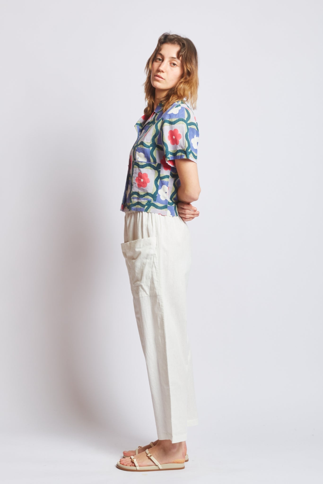 PHOEBE PANTS | POTTERY PRINT