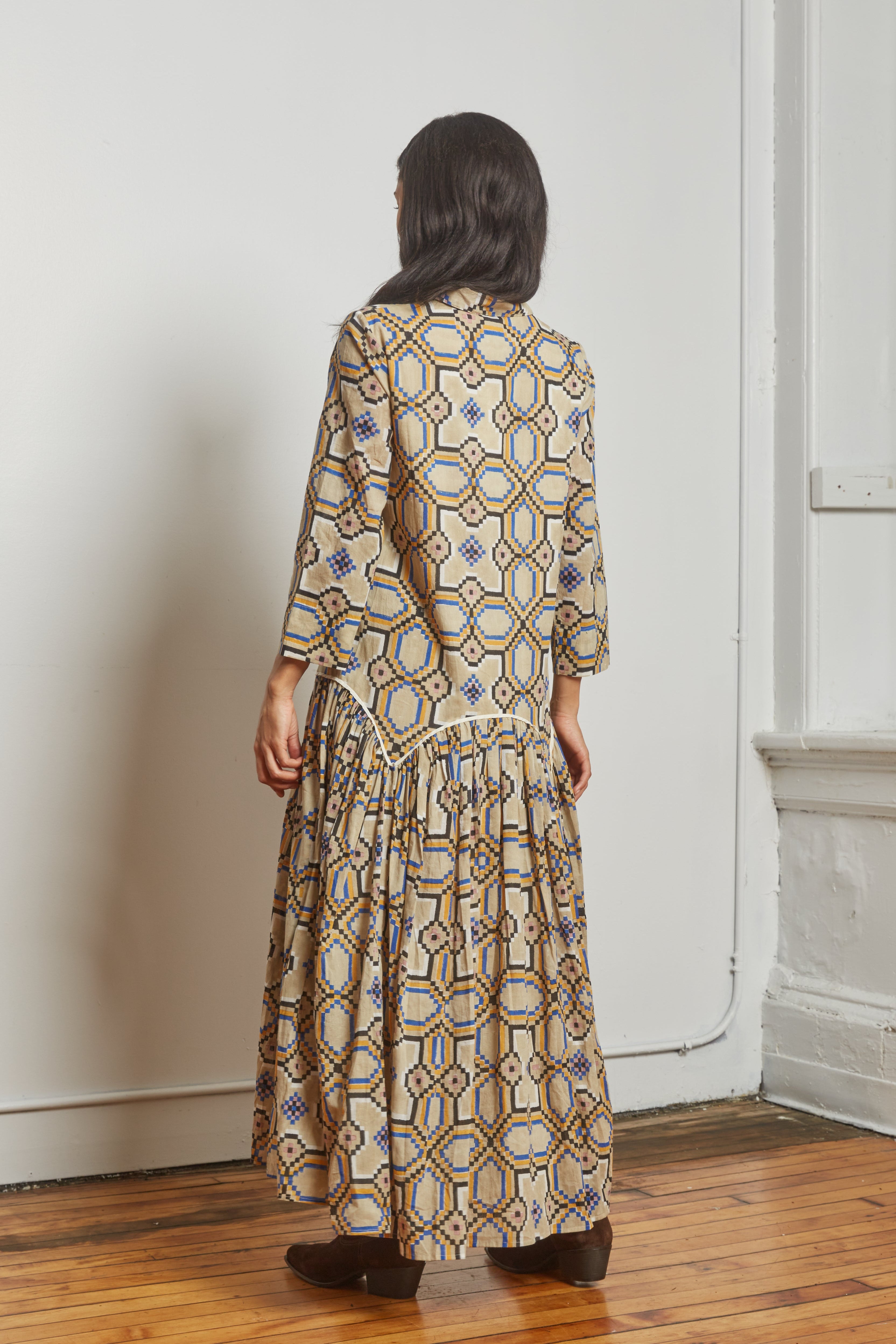LEILA SHIRT DRESS | COURTYARD OAT